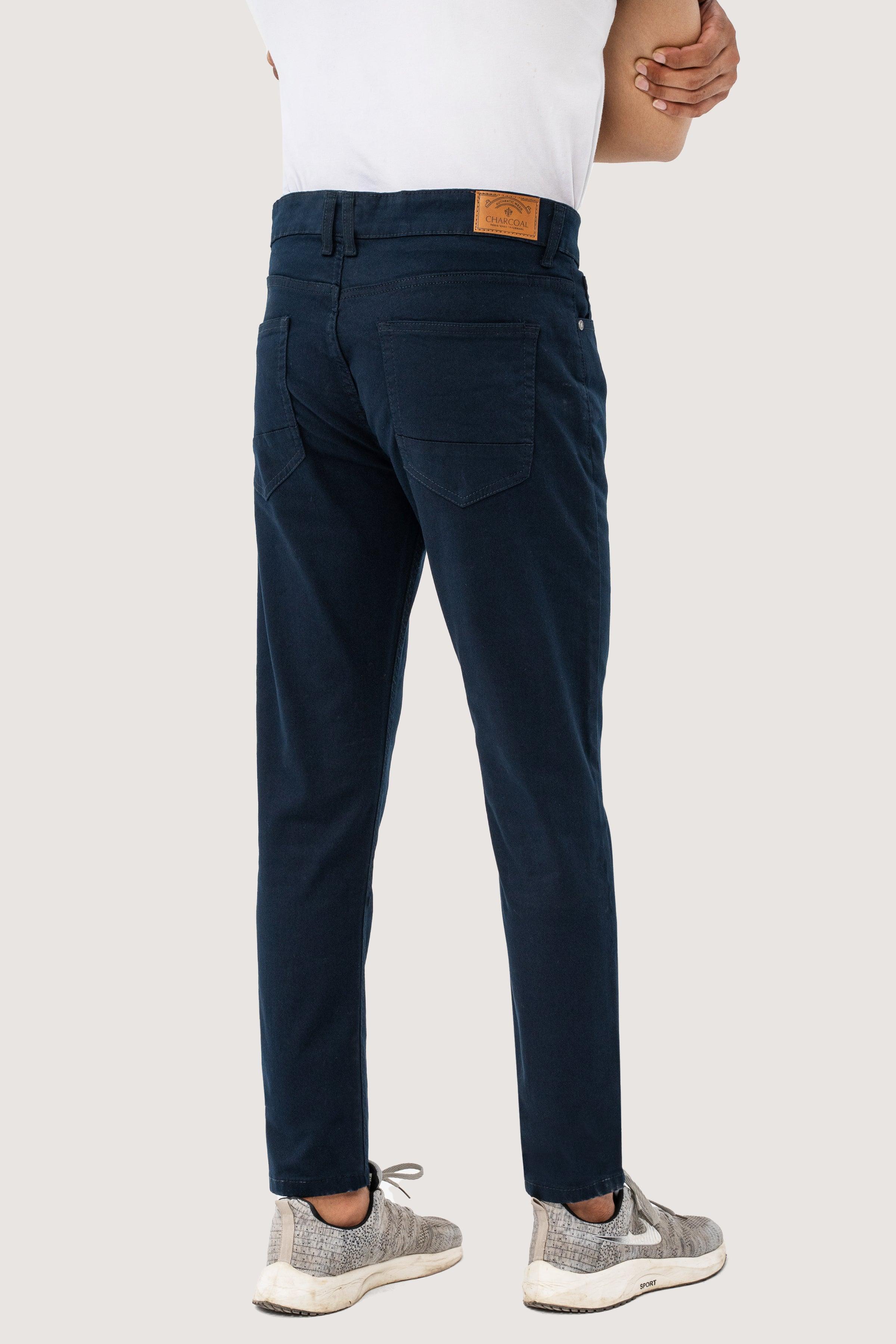 BASIC 5-POCKET PANT NAVY - Image 3