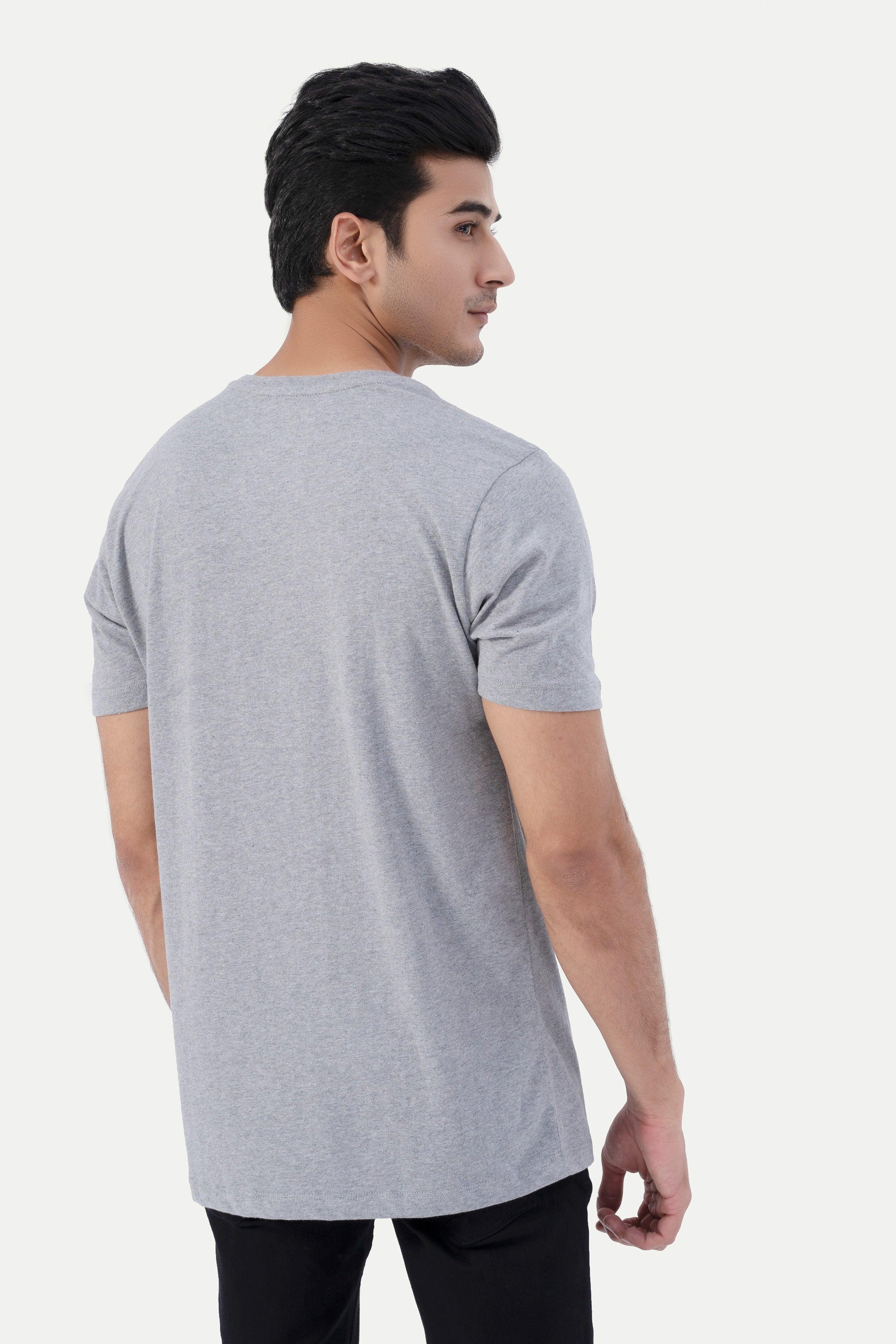 BASIC T-SHIRT GREY - Image 4