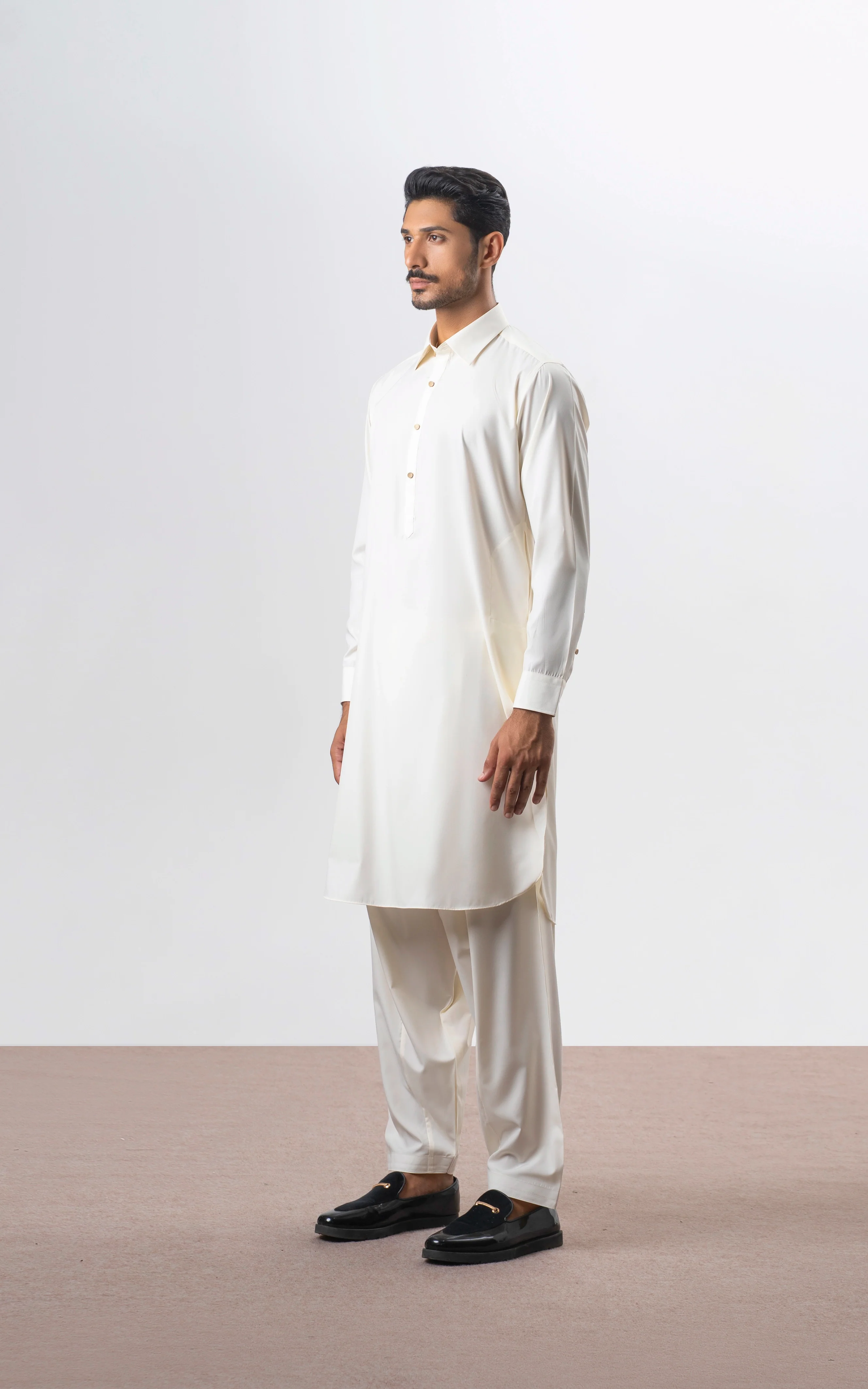 BLENDED BOSKI KAMEEZ SHALWAR | PREMIUM COLLECTION BOSKI - Image 3