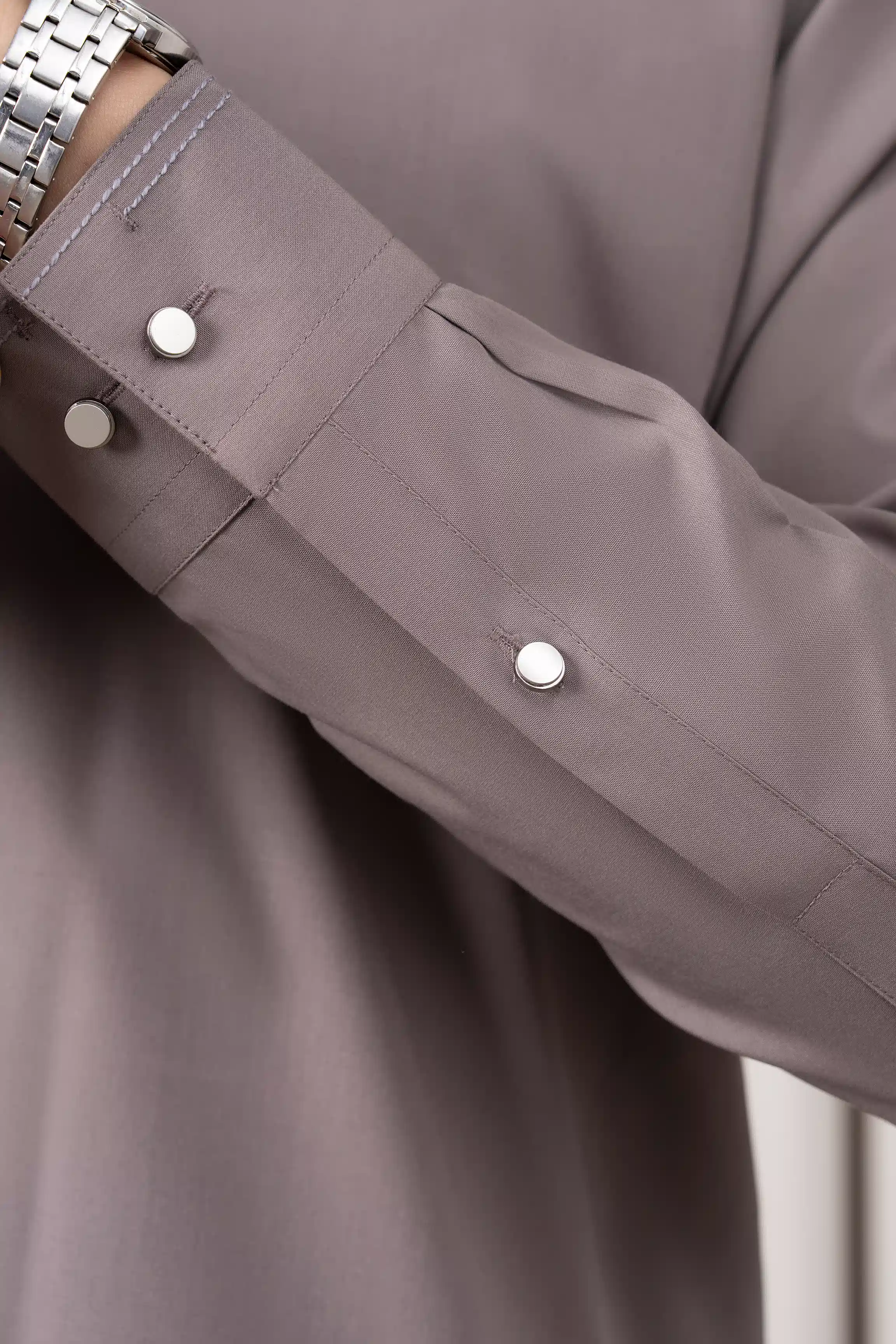 BLENDED KAMEEZ SHALWAR - PREMIUM COLLECTION GREY - Image 7