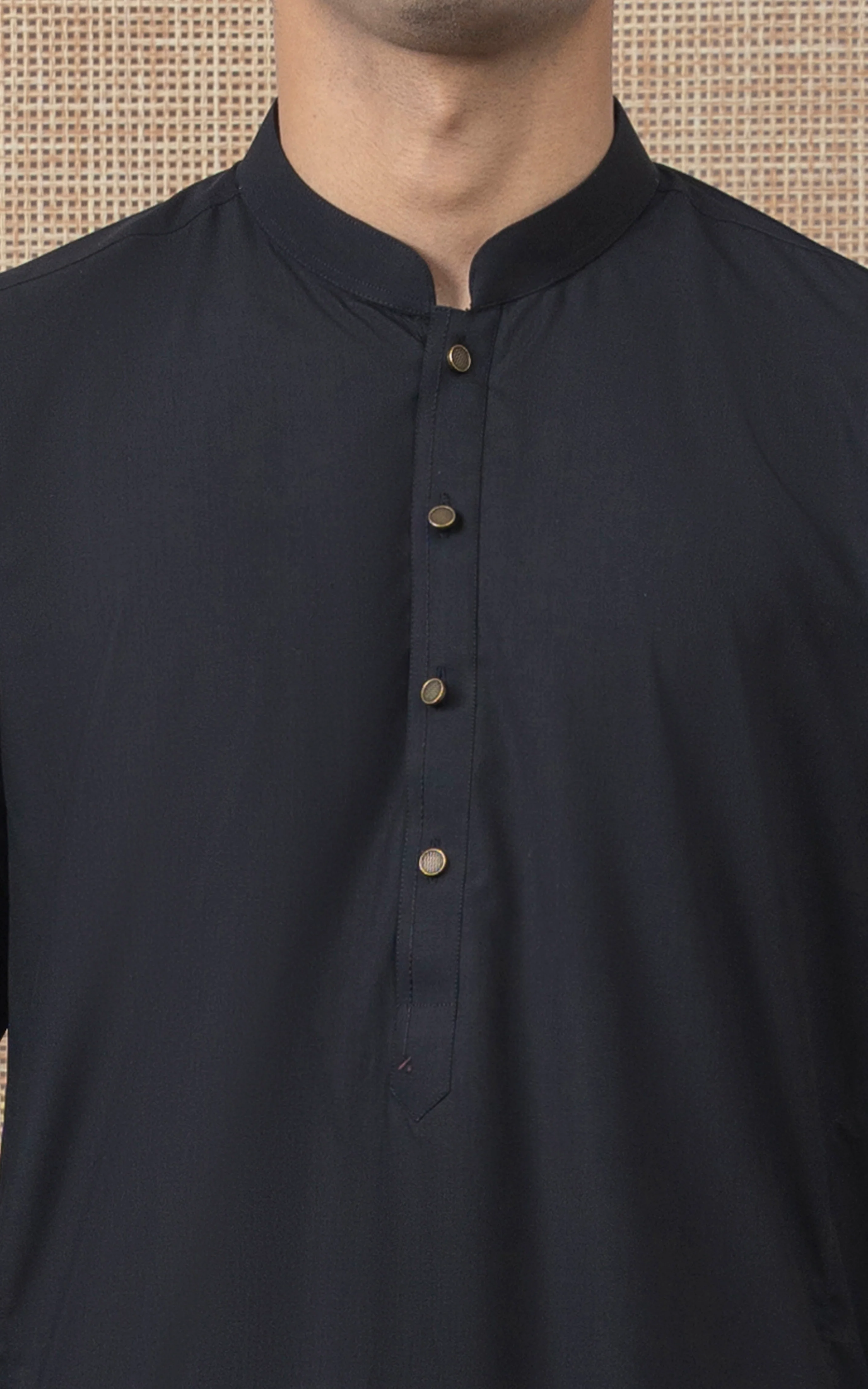 BLENDED KAMEEZ SHALWAR -SIGNATURE COLLECTION BLACK - Image 2
