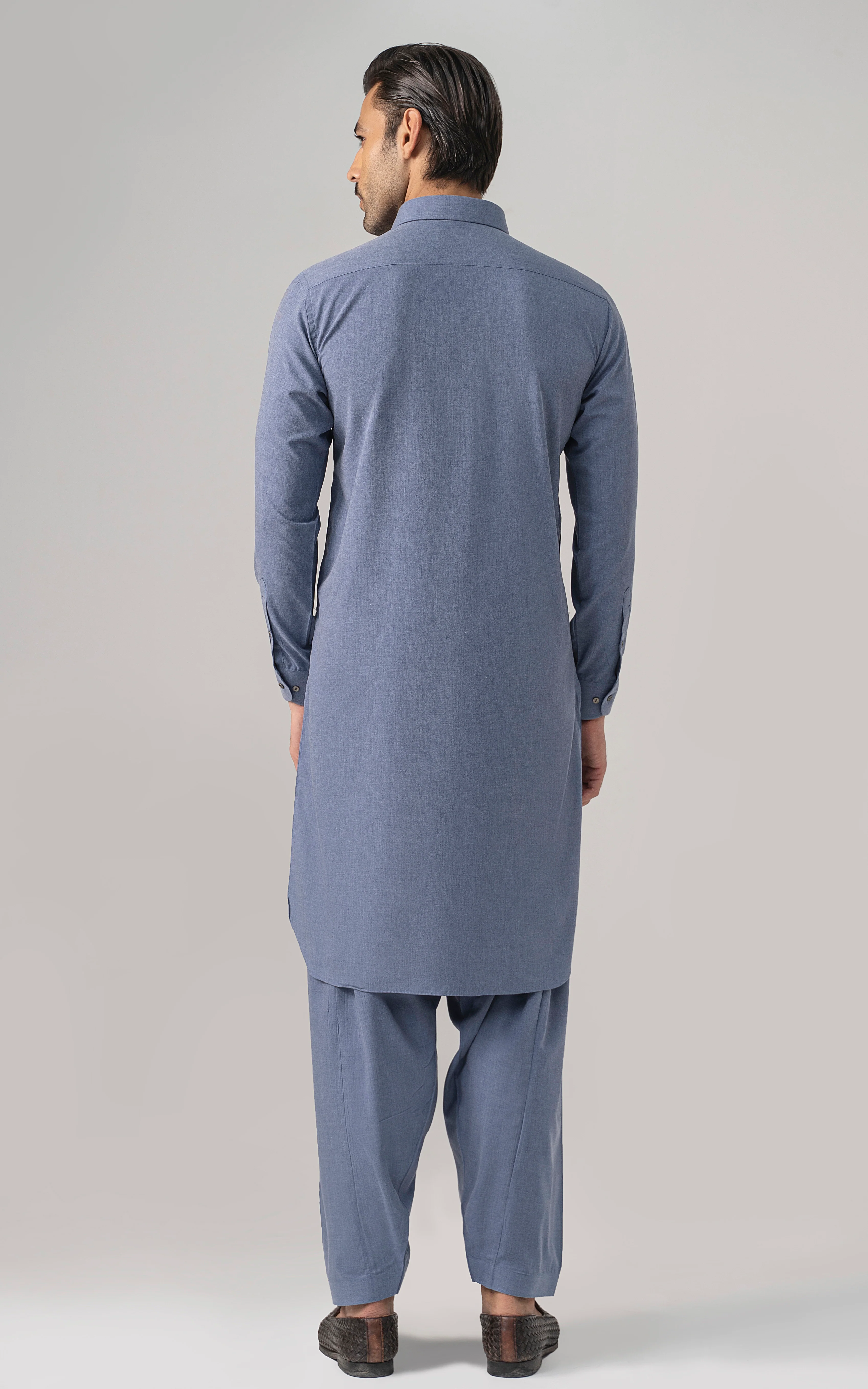 BLENDED WASH & WEAR - CLASSIC COLLECTION BLUE MELANGE - Image 4