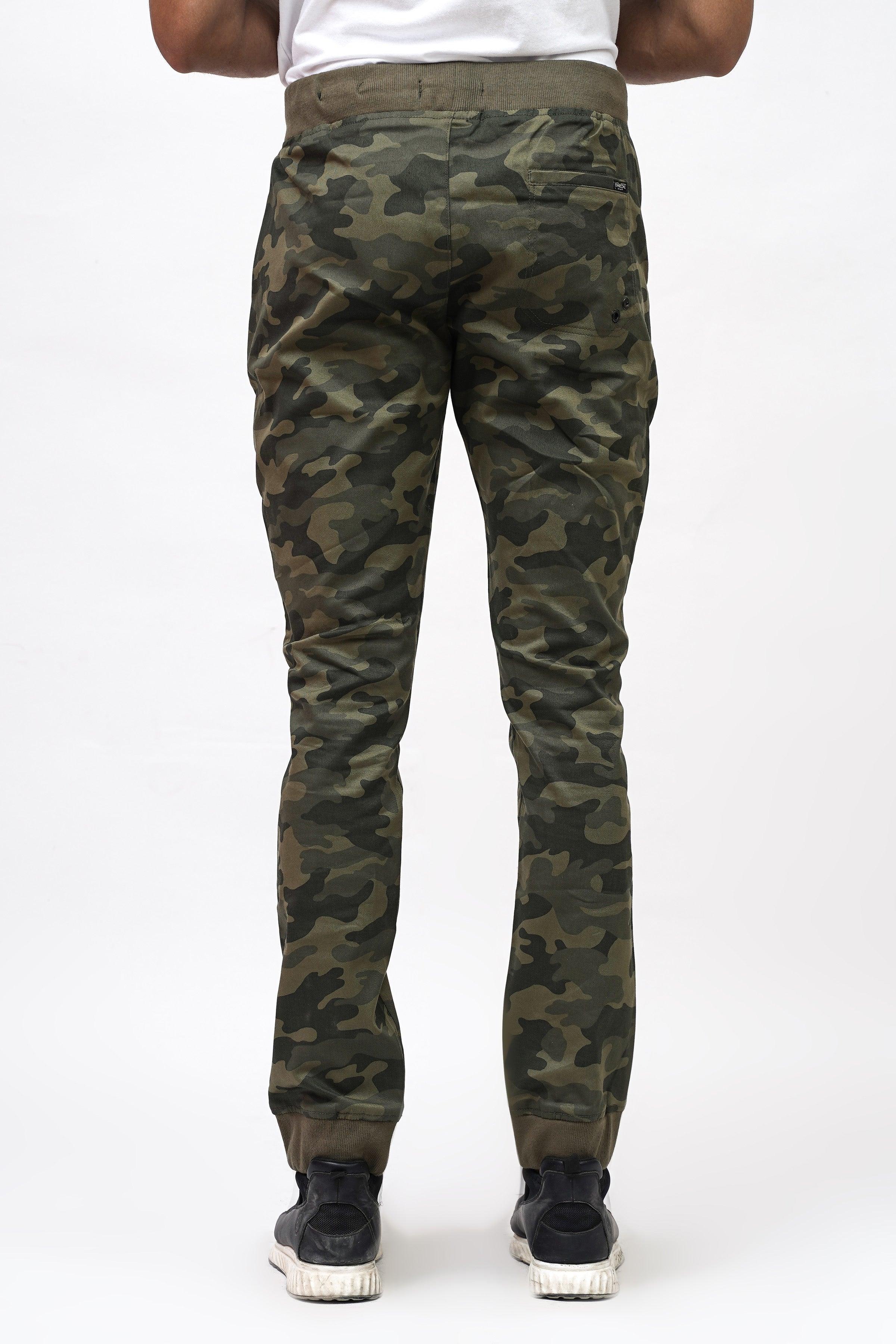CAMOUFLAGE JOGGER SLIMFIT CAMOUFLAGE PRINT TROUSER - Image 3