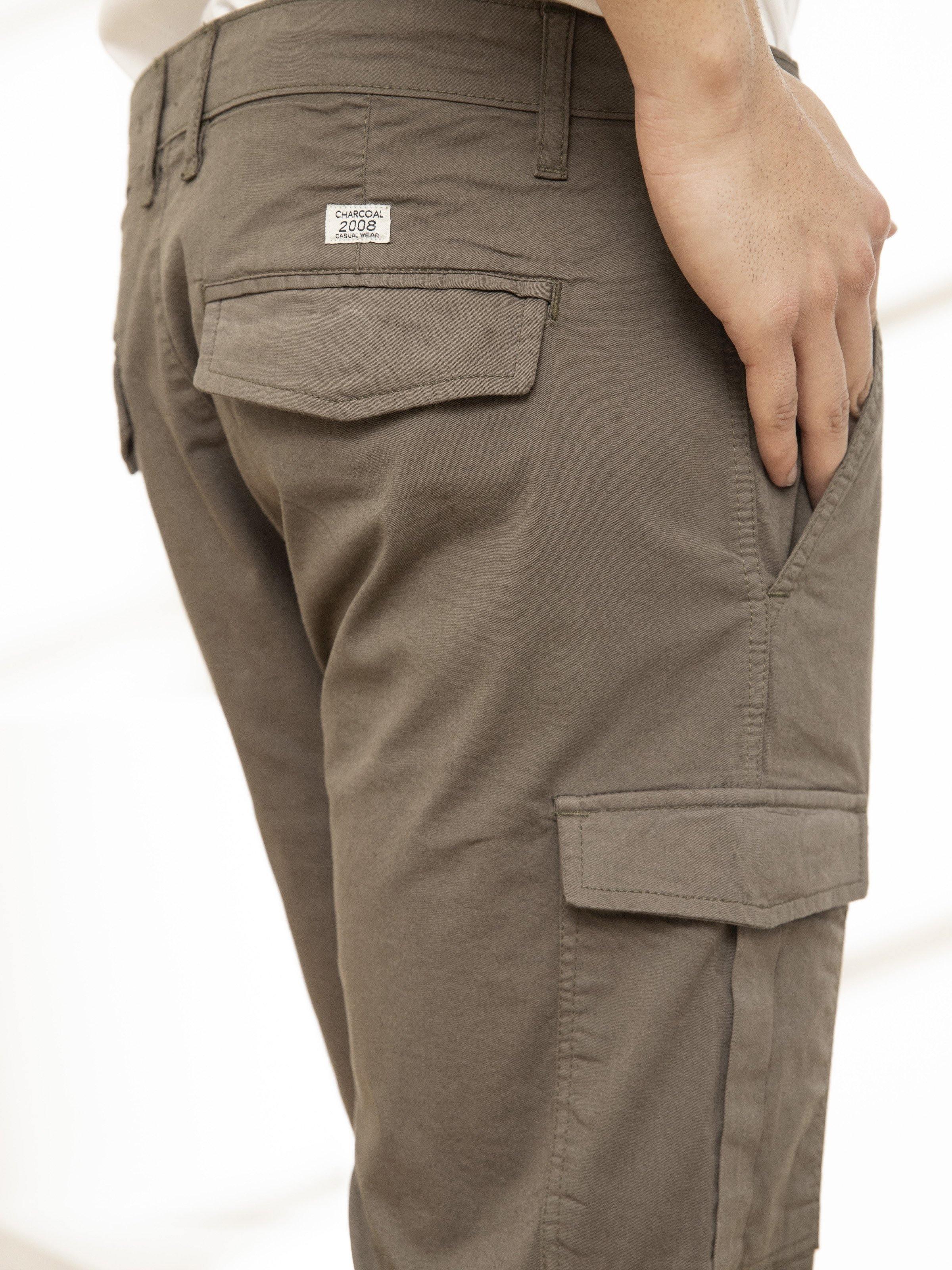 CARGO SHORTS OLIVE - Image 4