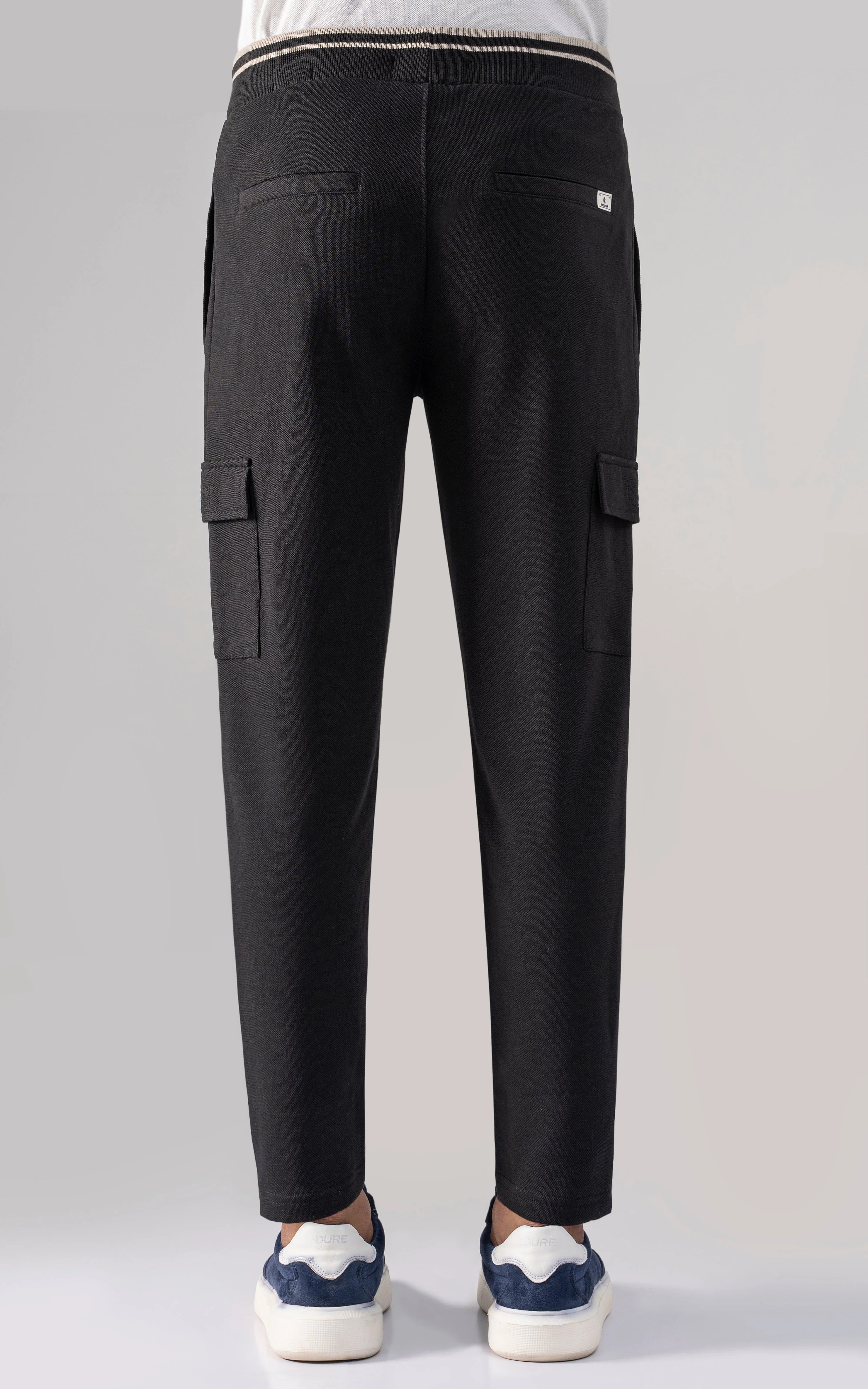 CARGO TROUSER BLACK - Image 3