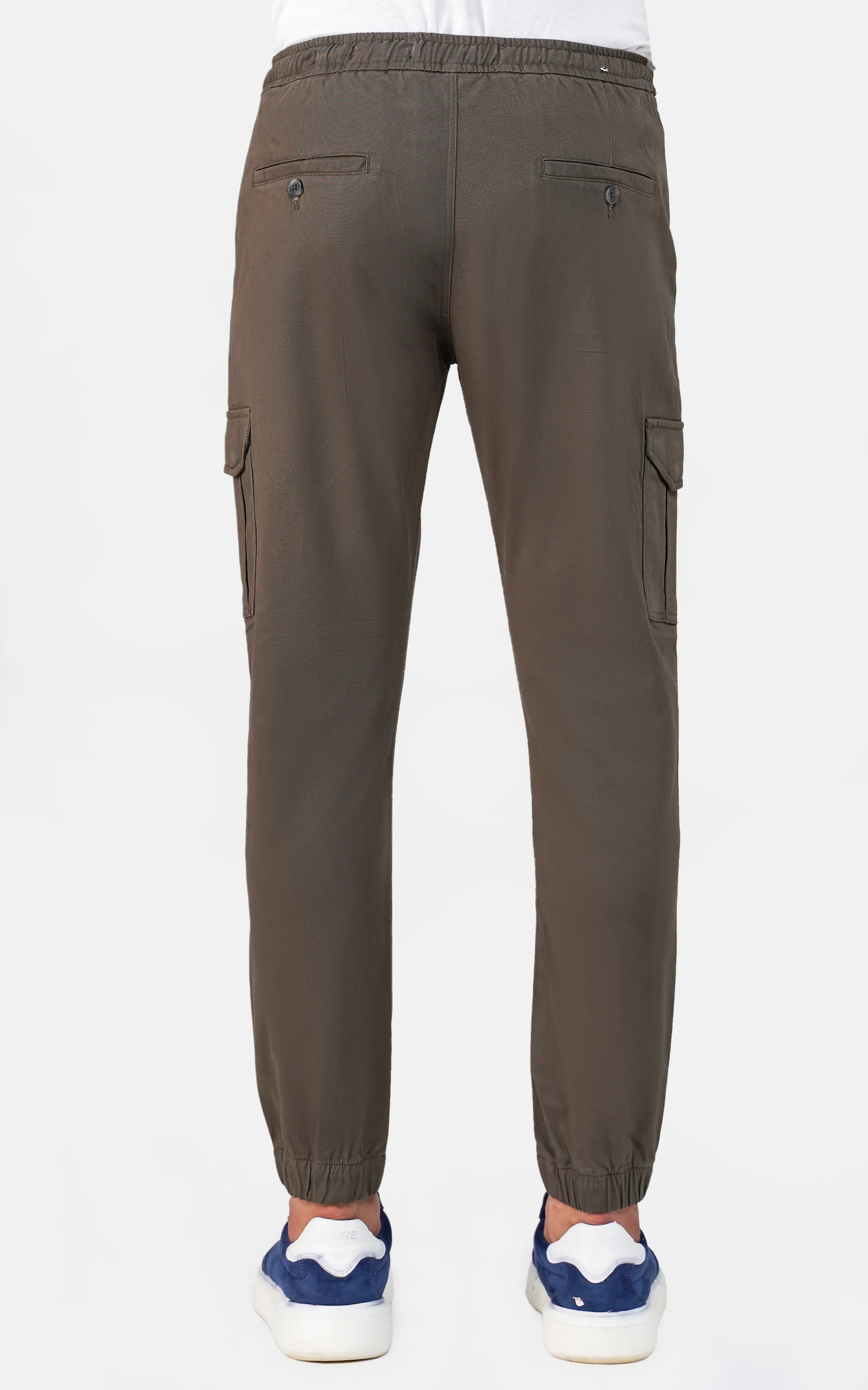 CARGO JOGGER TROUSERDARK OLIVE - Image 3