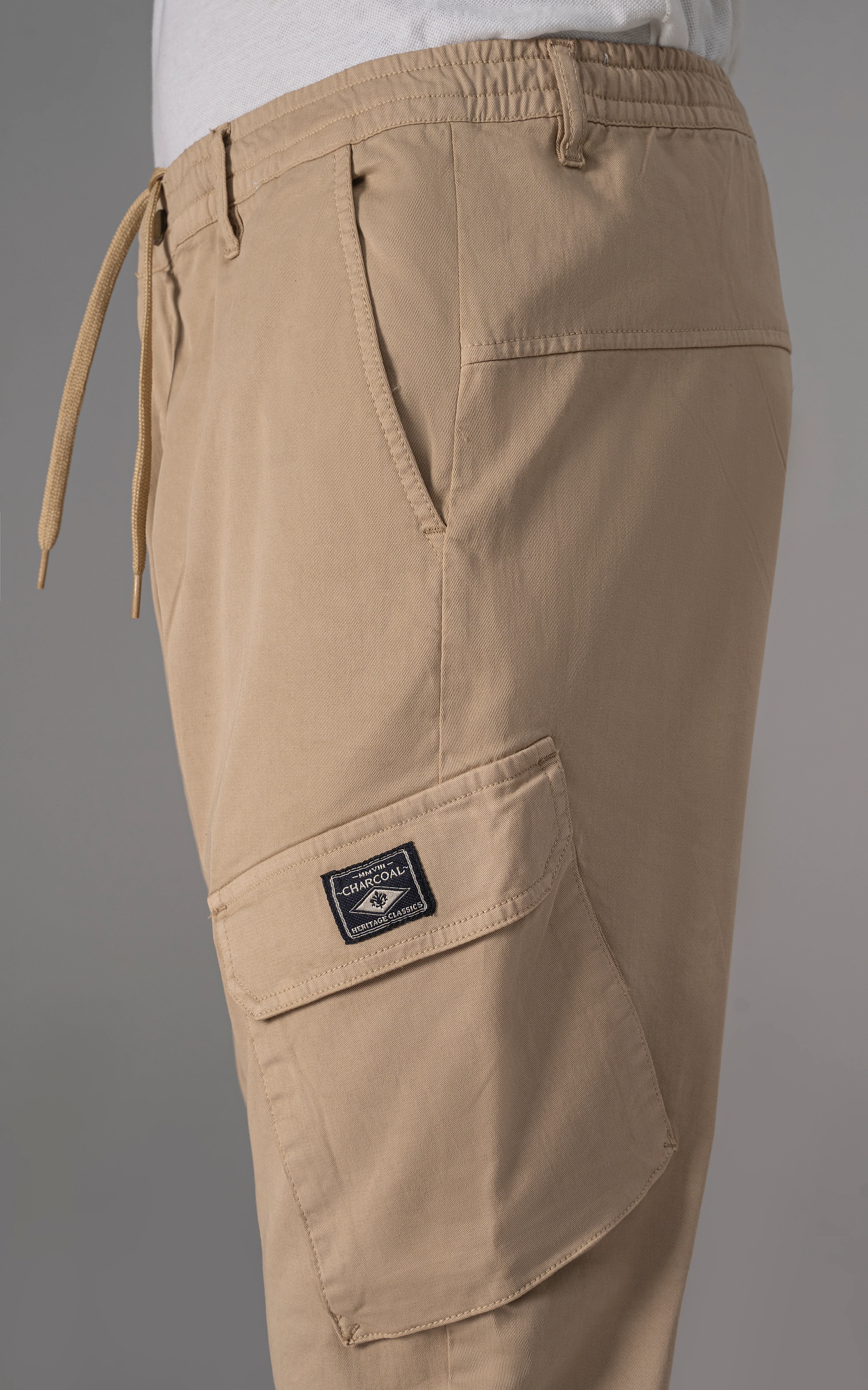 CARGO TROUSER KHAKI - Image 4