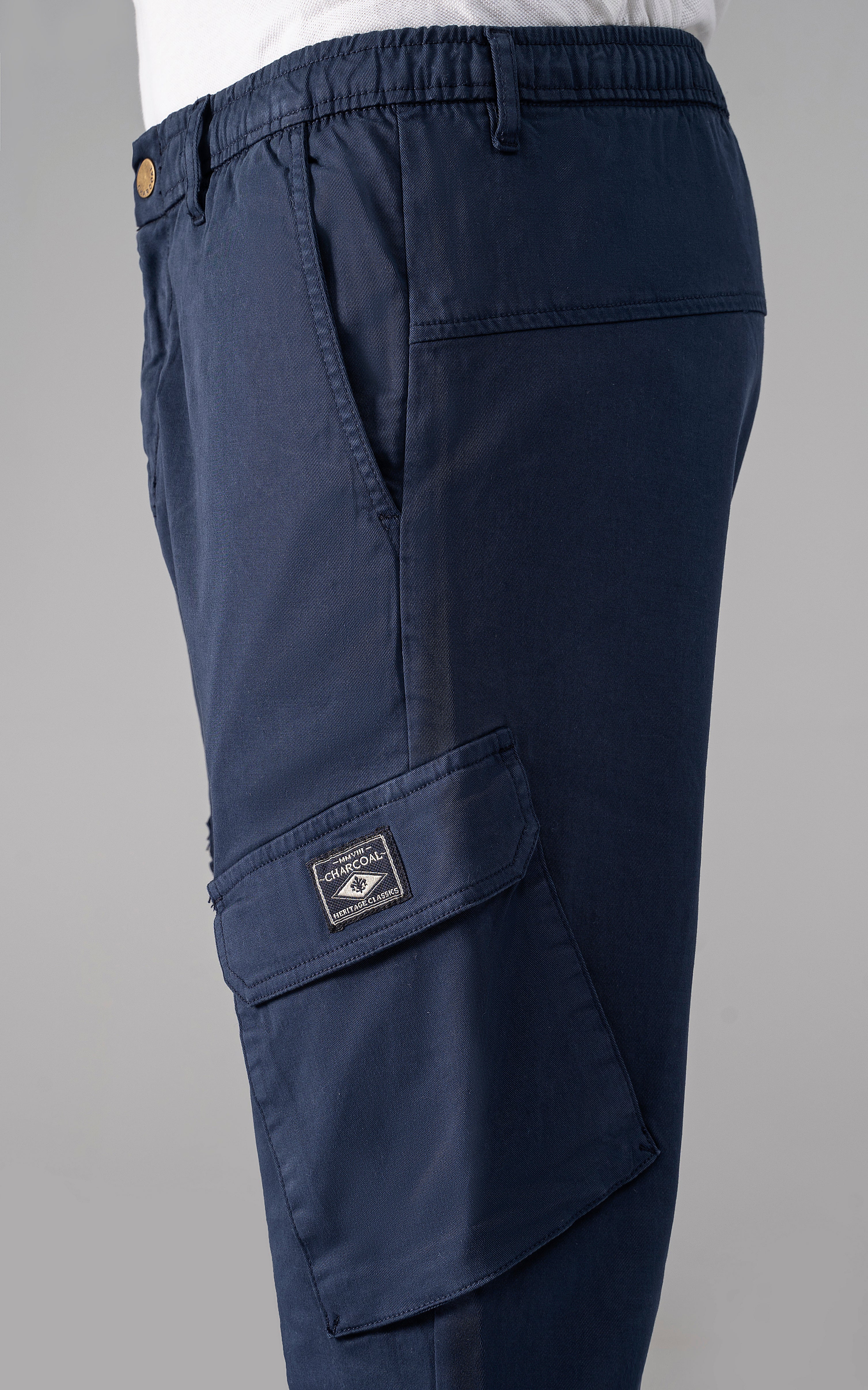 CARGO TROUSER NAVY - Image 4