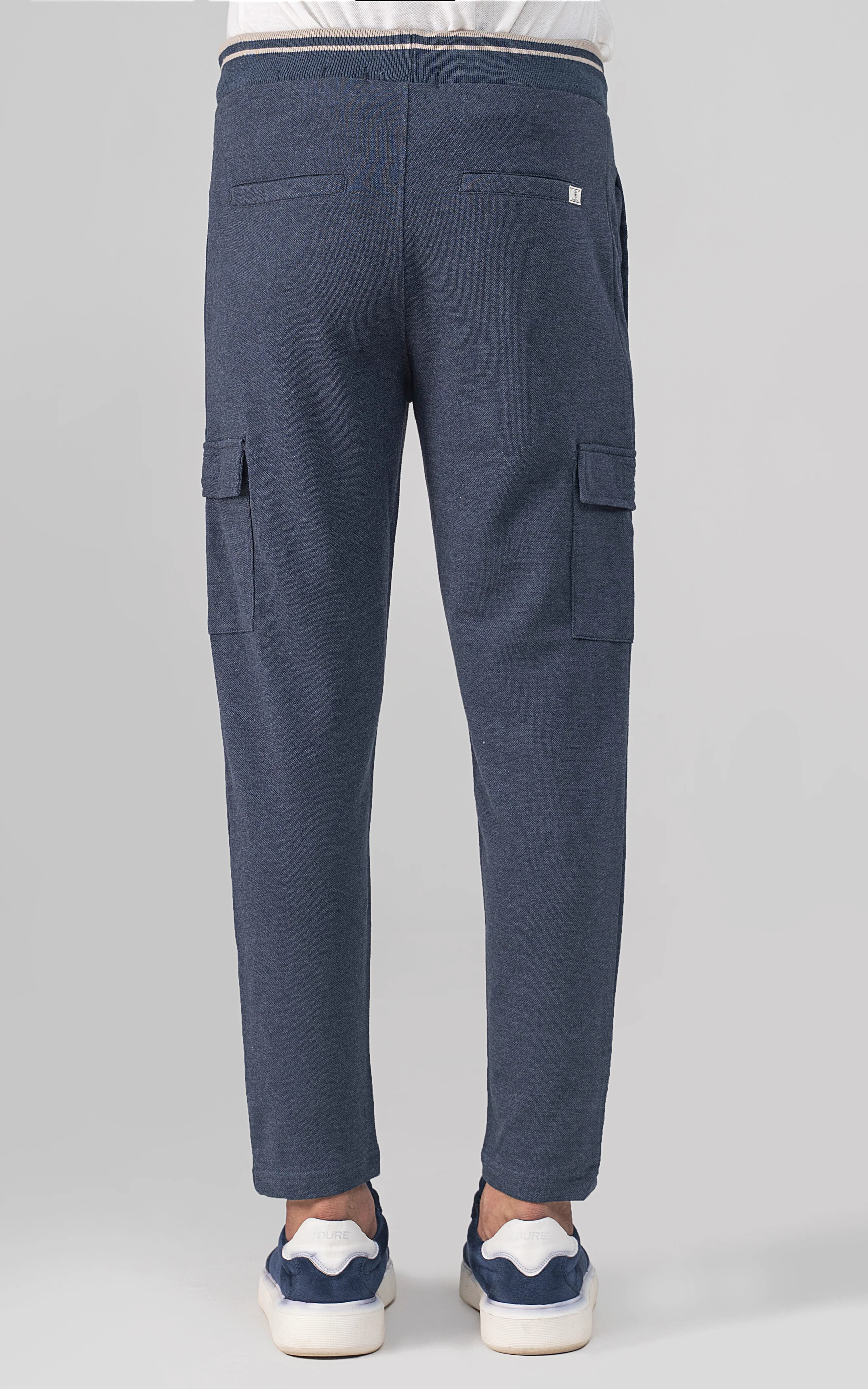 CARGO TROUSER NAVY - Image 4