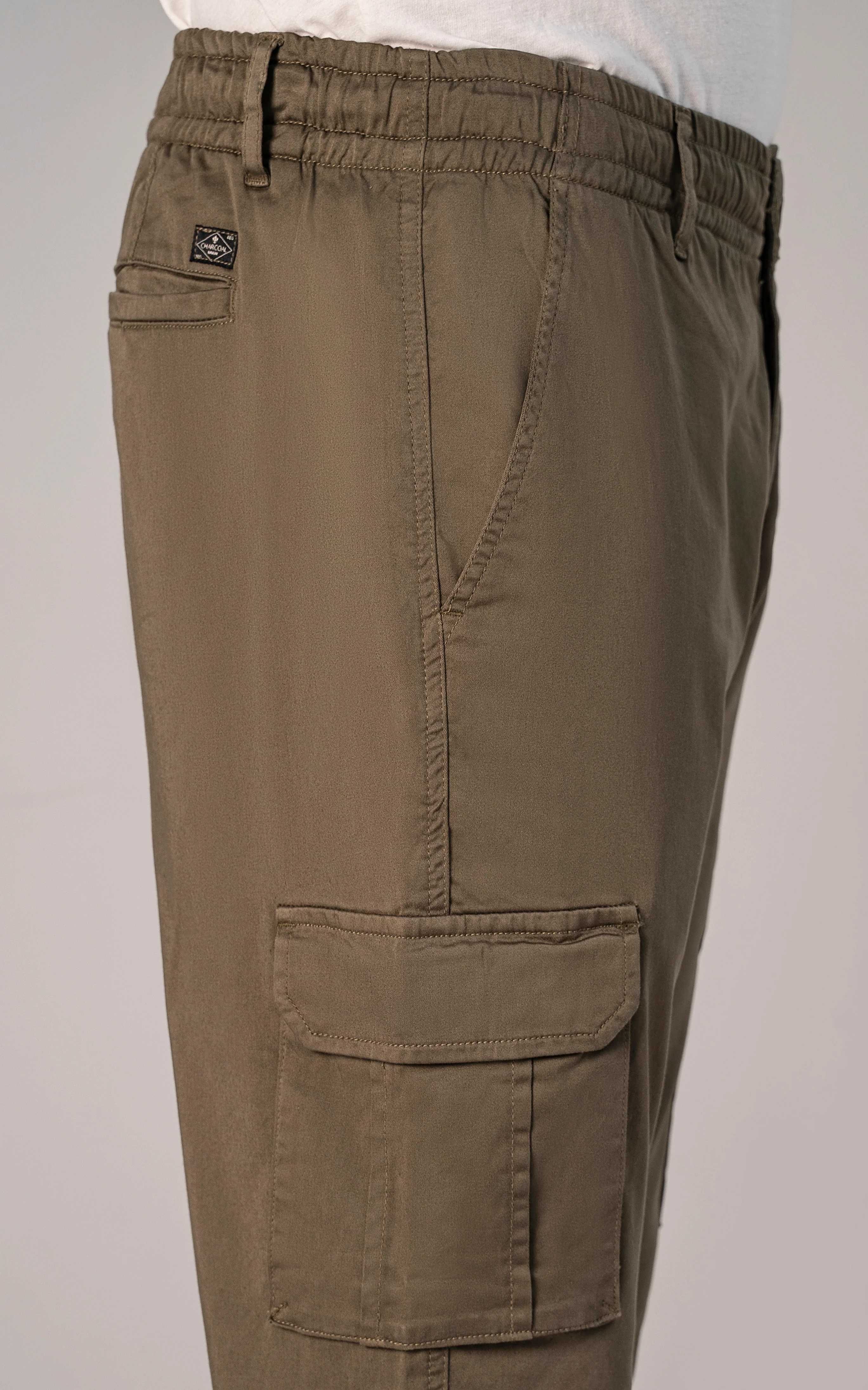 CARGO TROUSER OLIVE - Image 3
