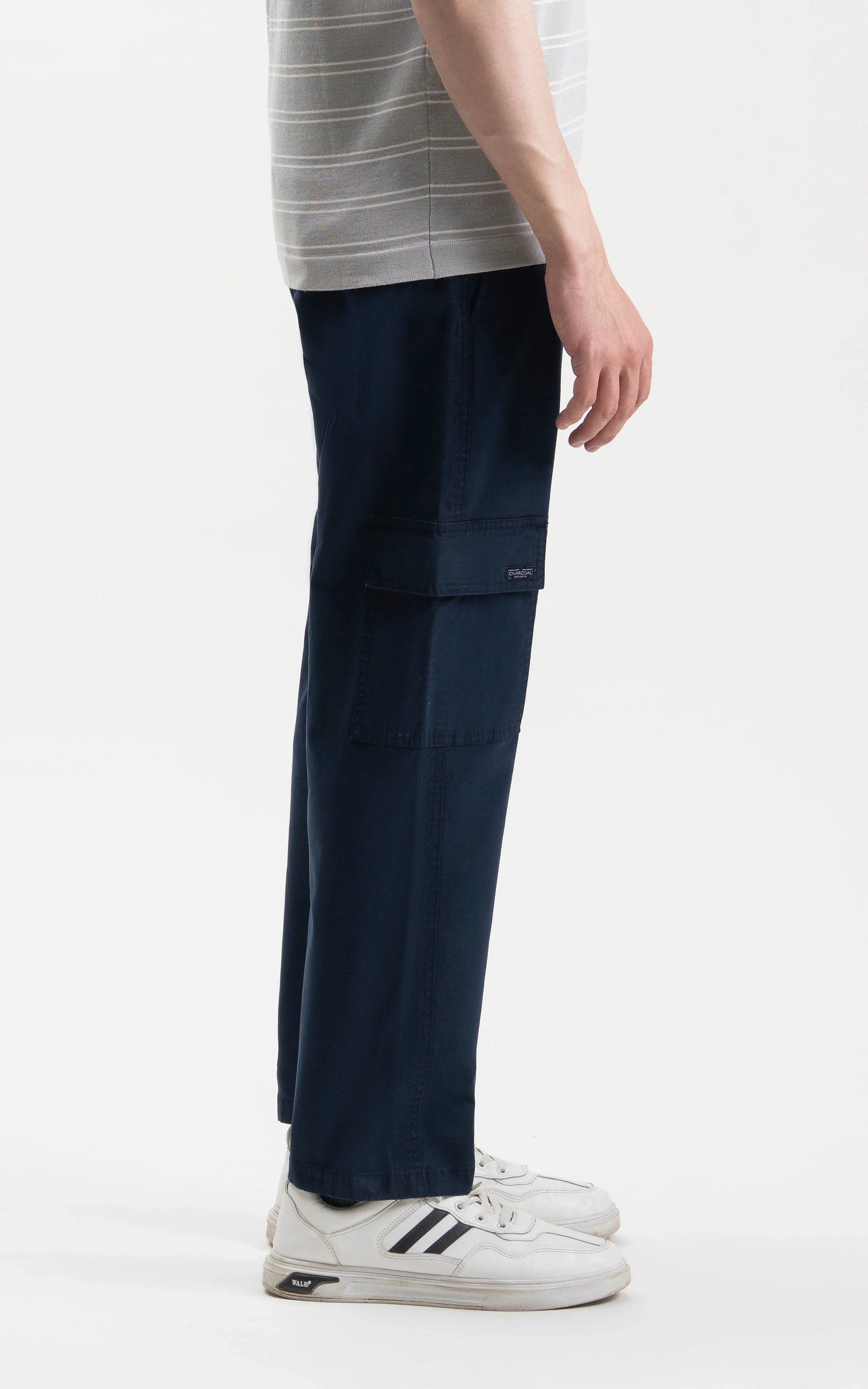 CARGO TROUSER STRAIGHT FIT NAVY - Image 3