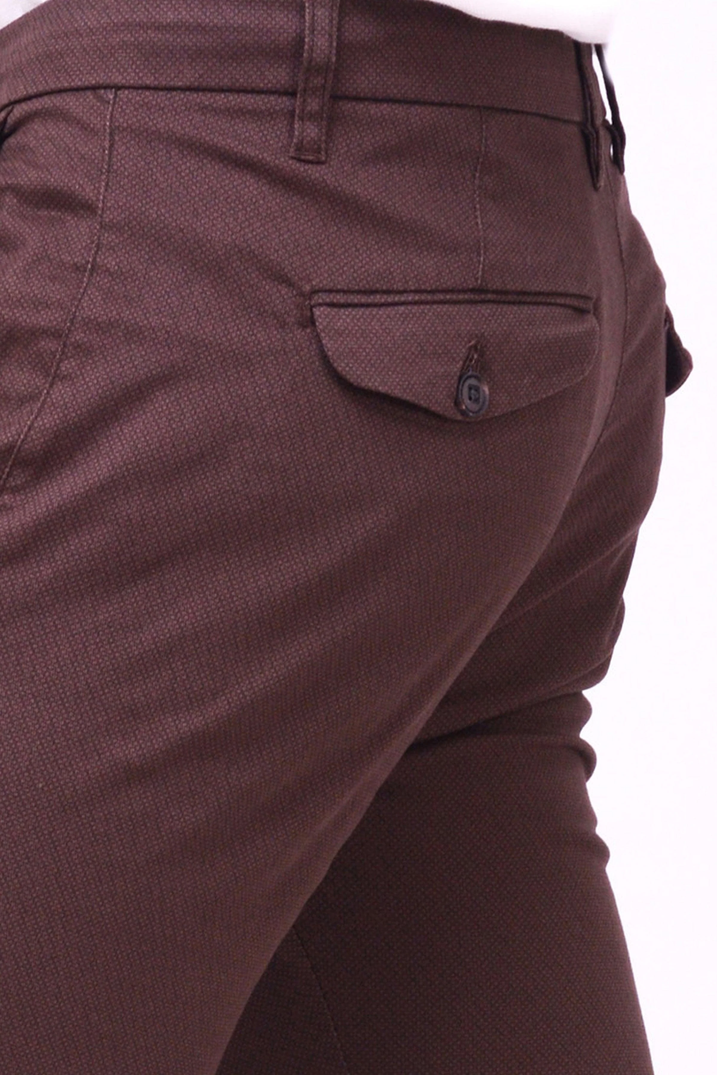 CASUAL CHINO SHORTS BROWN - Image 4