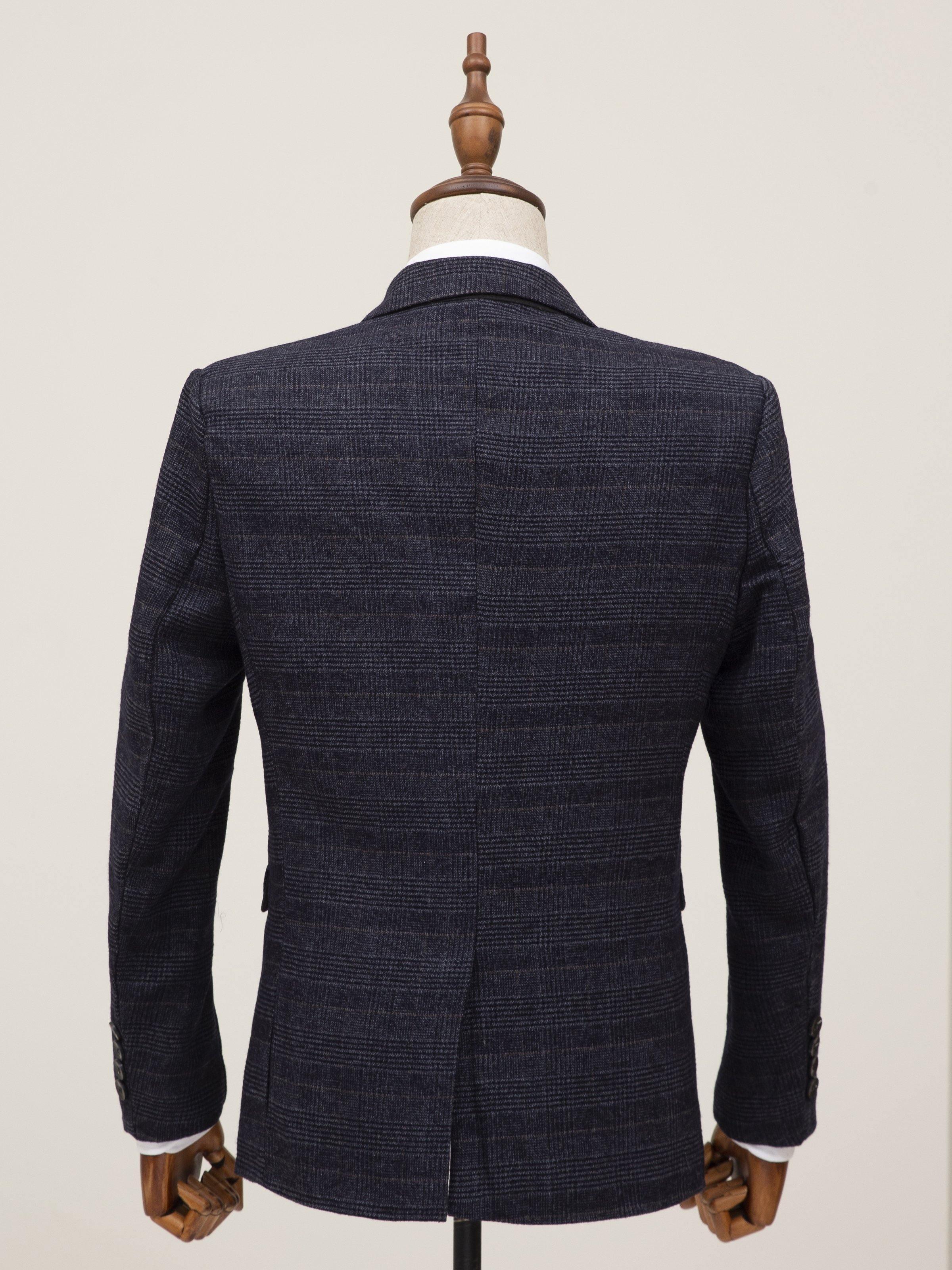 CASUAL COAT 2 BUTTON DARK GREY - Image 6