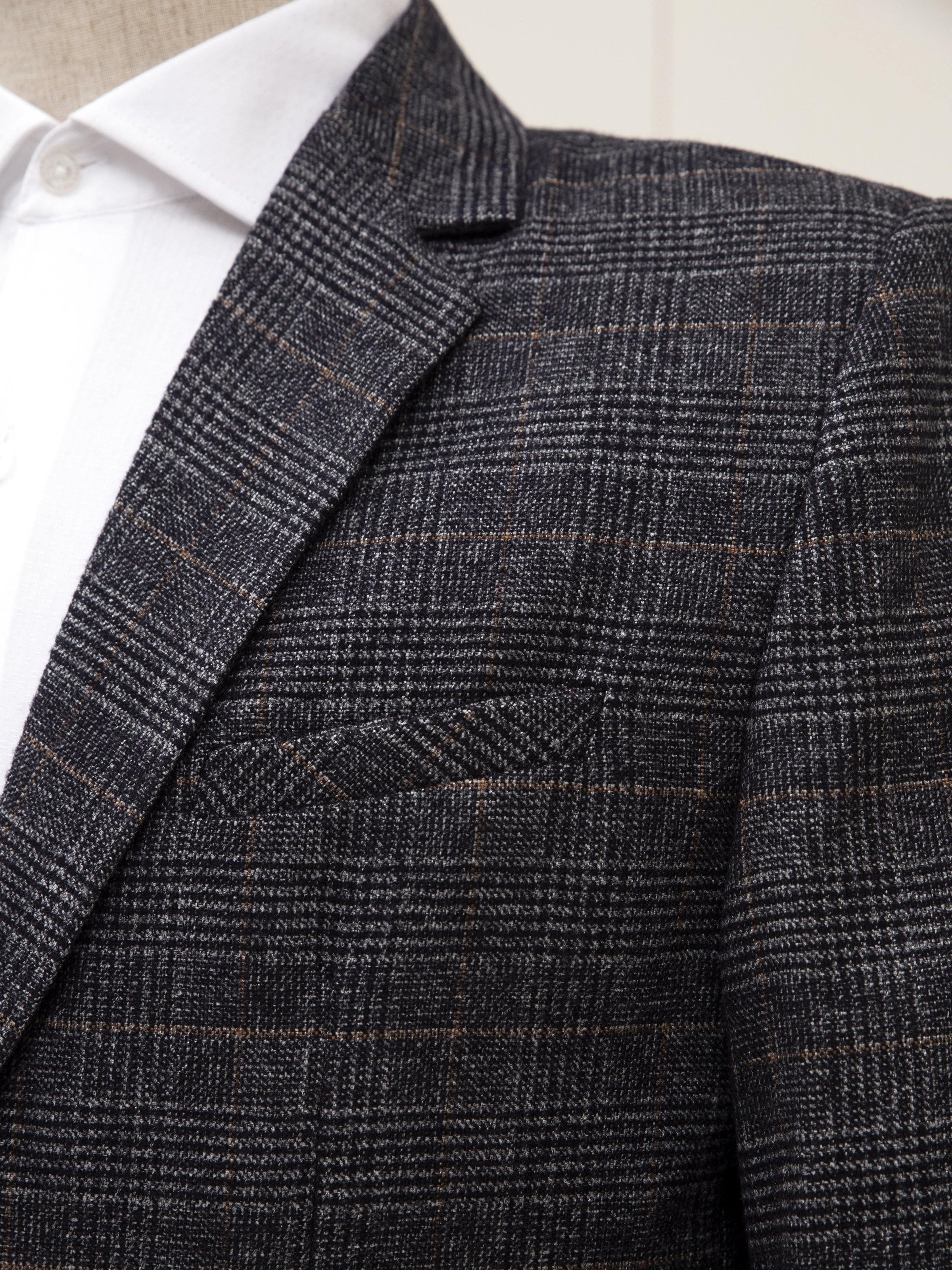 CASUAL COAT 2 BUTTON GREY - Image 3