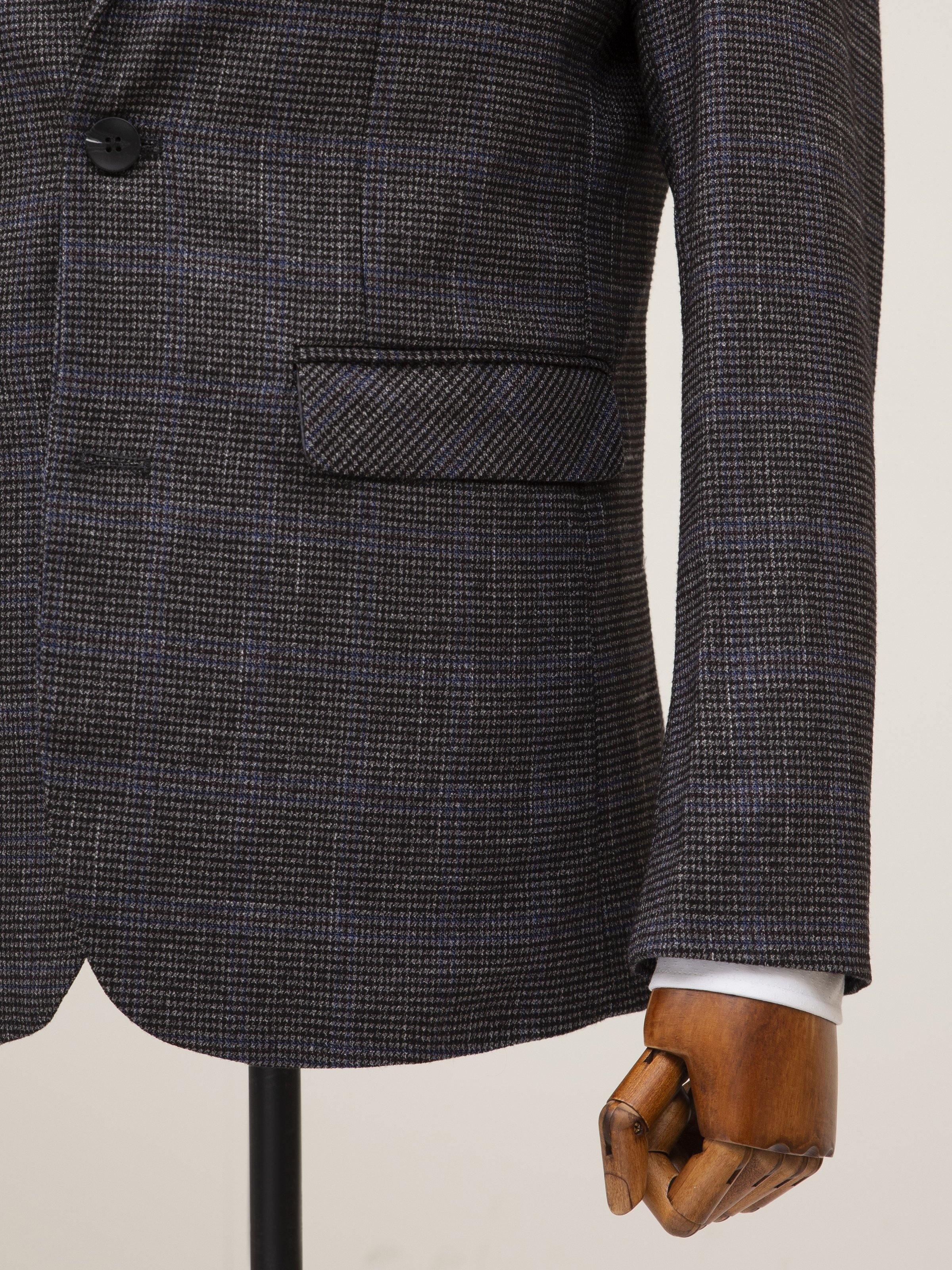 CASUAL COAT 2 BUTTON GREY - Image 2