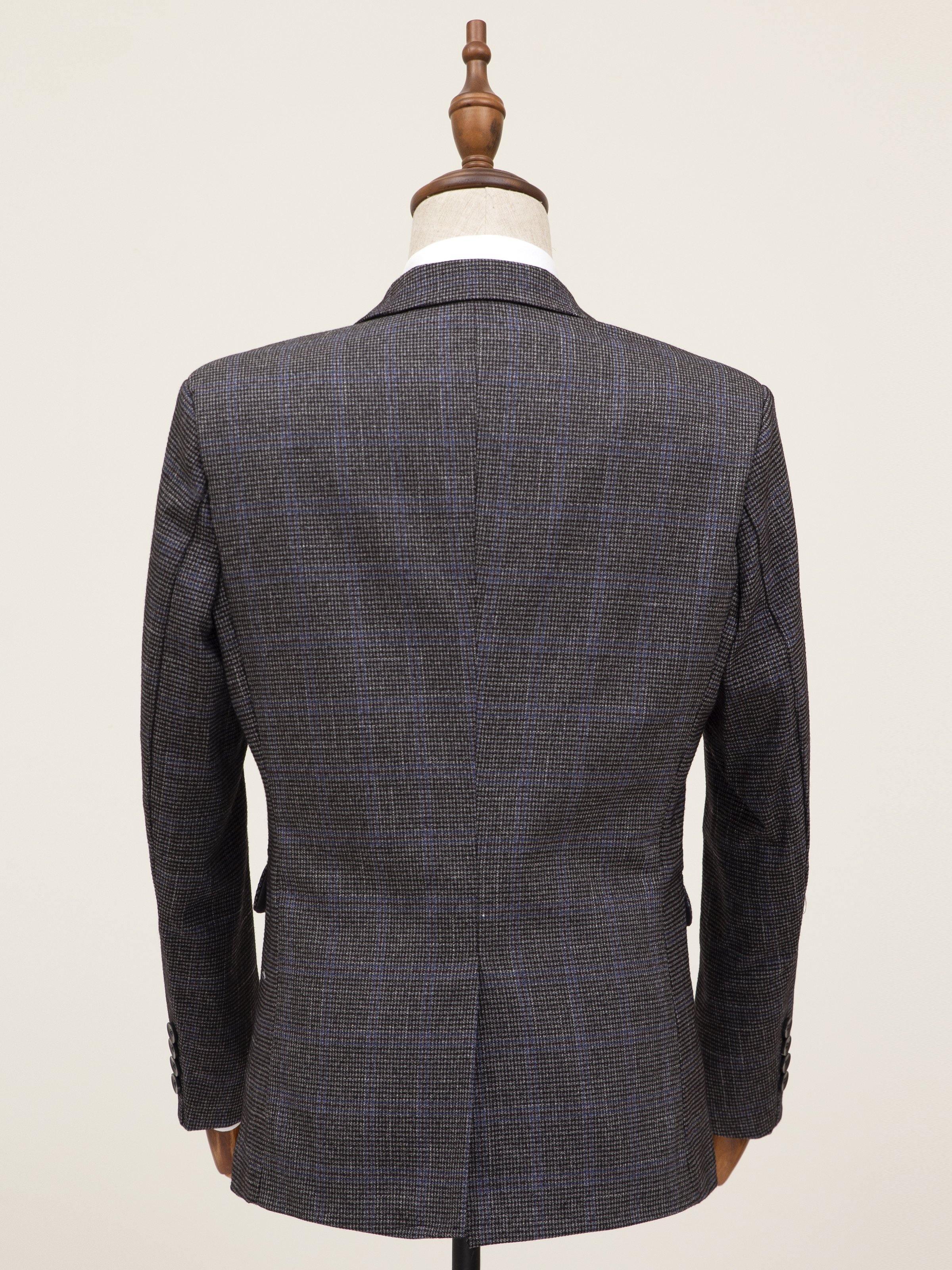 CASUAL COAT 2 BUTTON GREY - Image 6