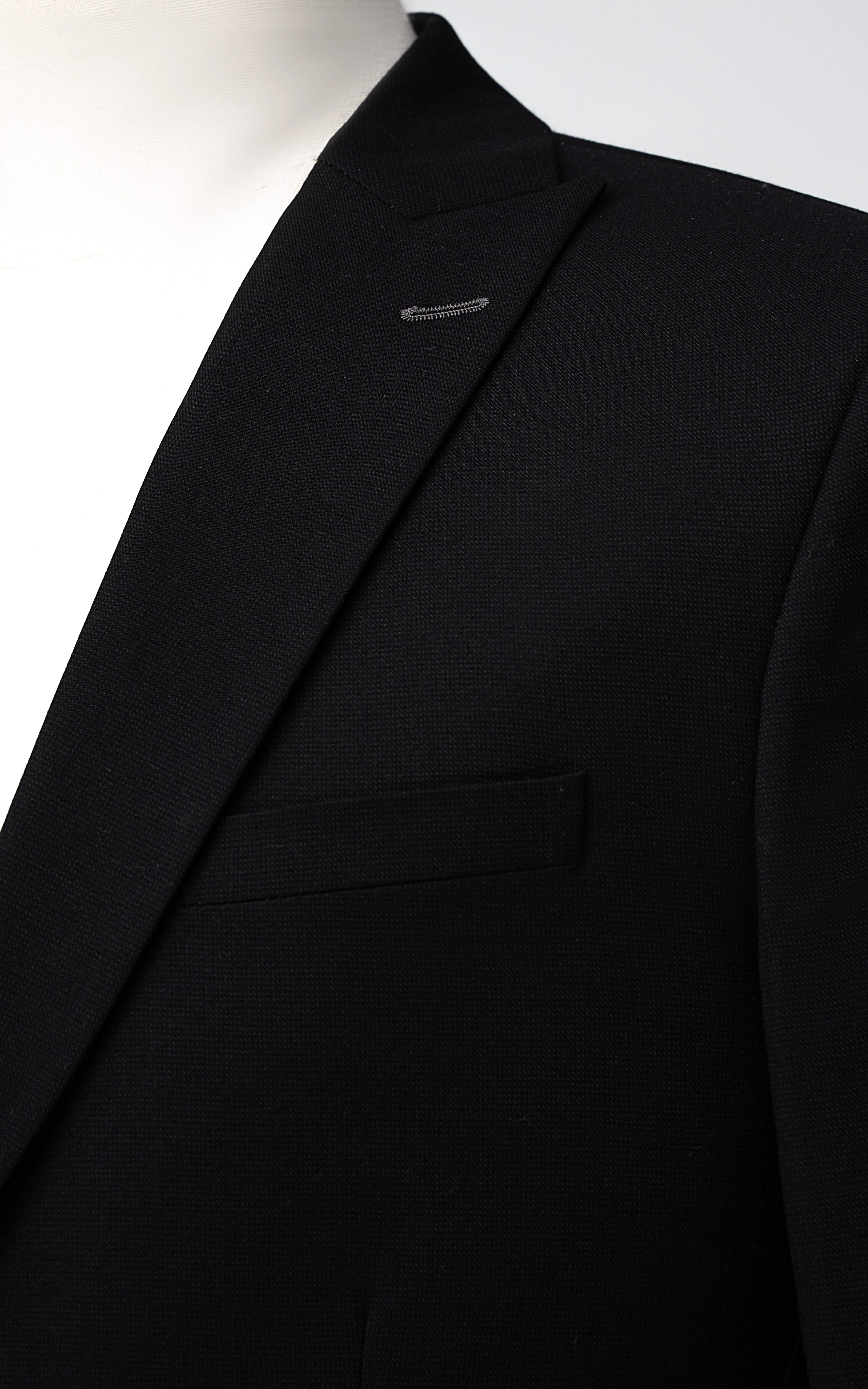 CASUAL COAT BLACK - Image 2