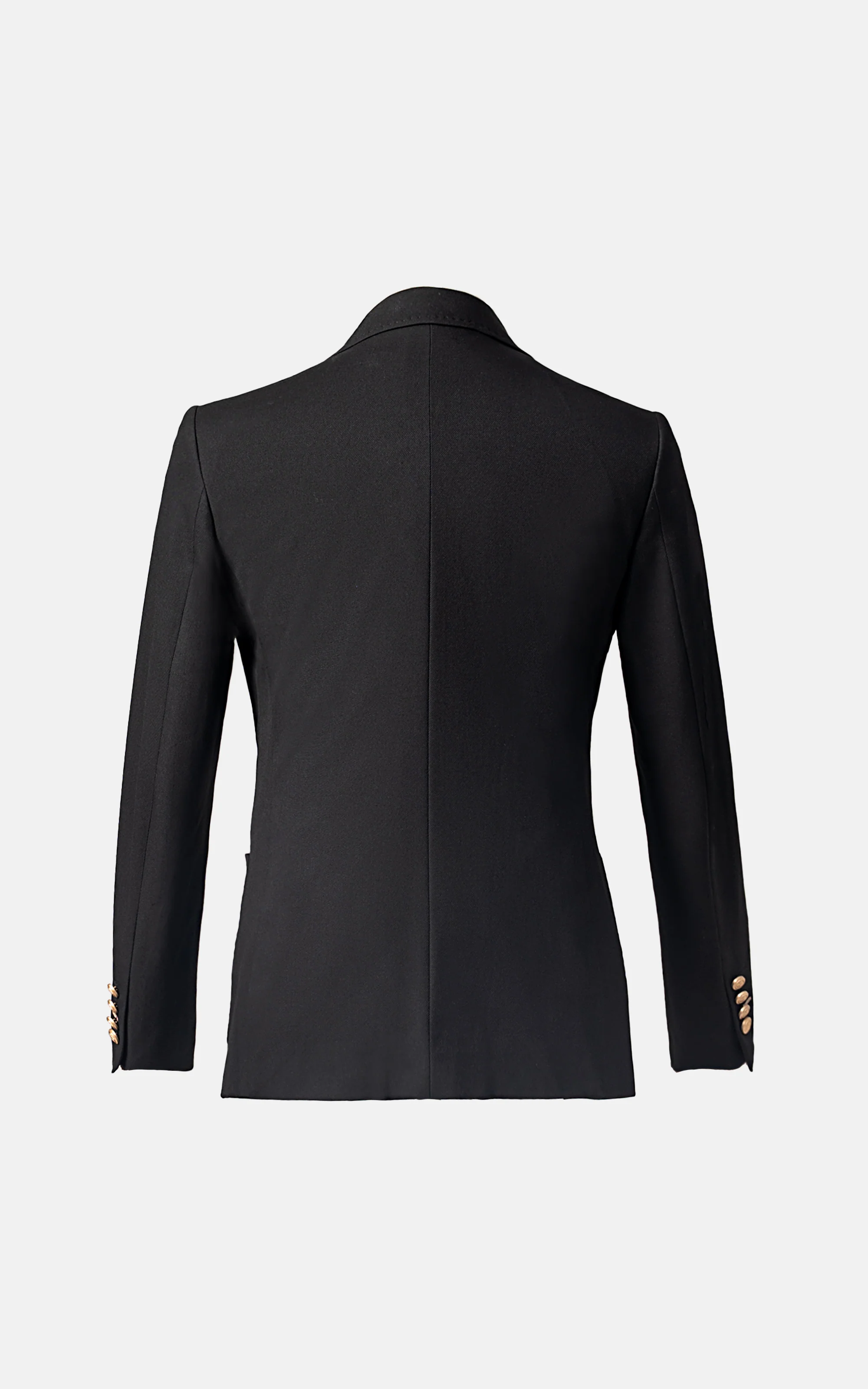 EXECUTIVE TAILORED MEN'S COAT BLACK - Image 3