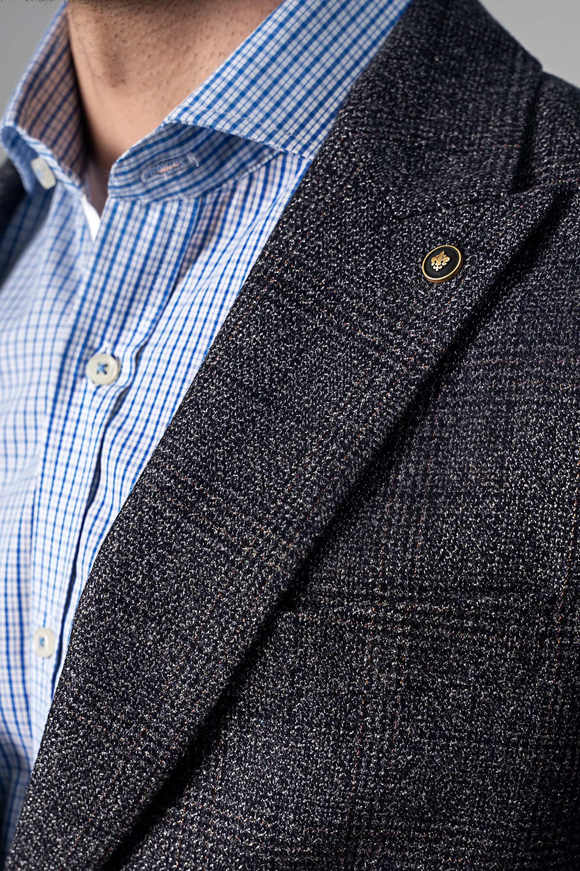 CASUAL COAT BLUISH GREY - Image 2