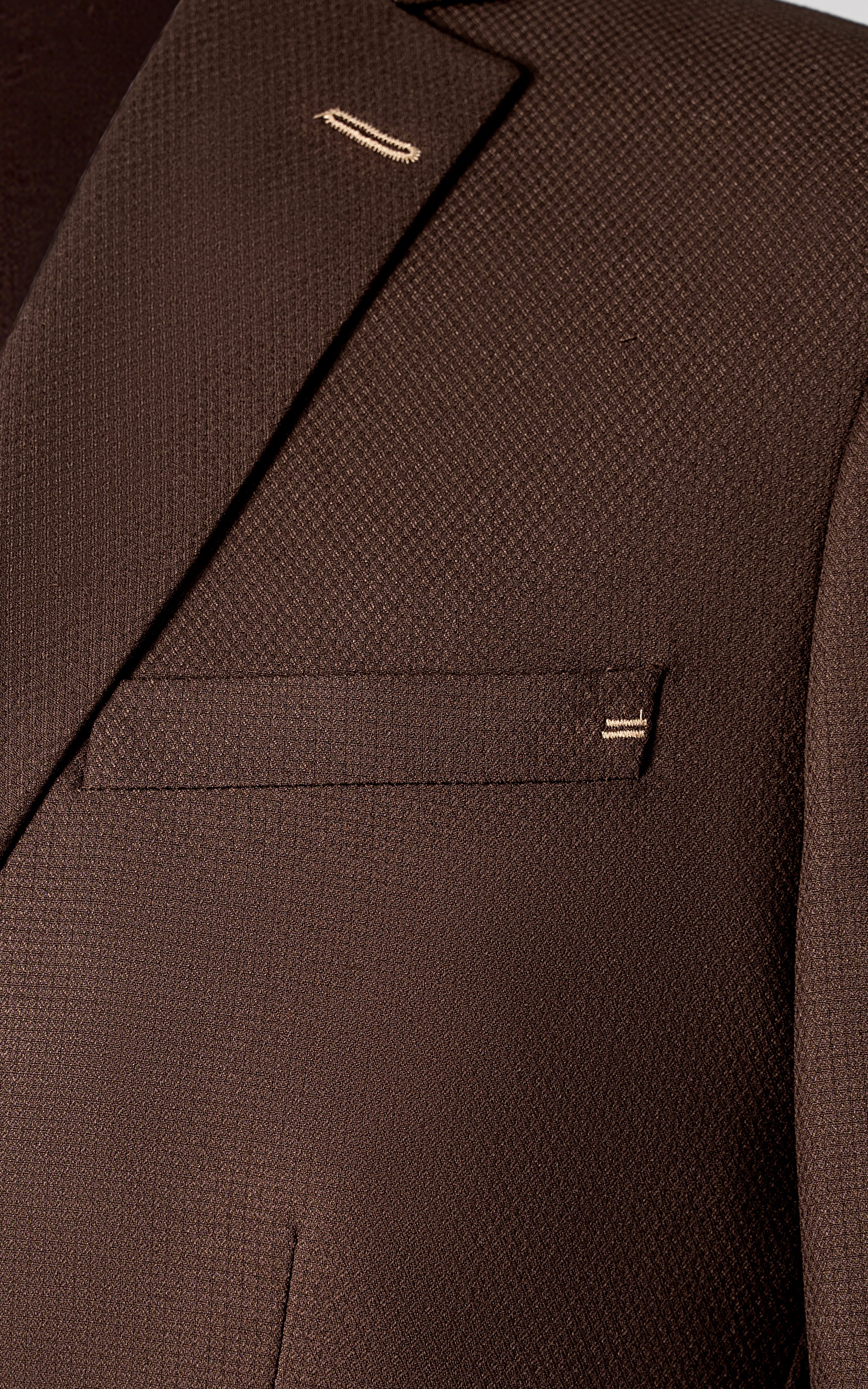 CASUAL COAT DARK BROWN - Image 2