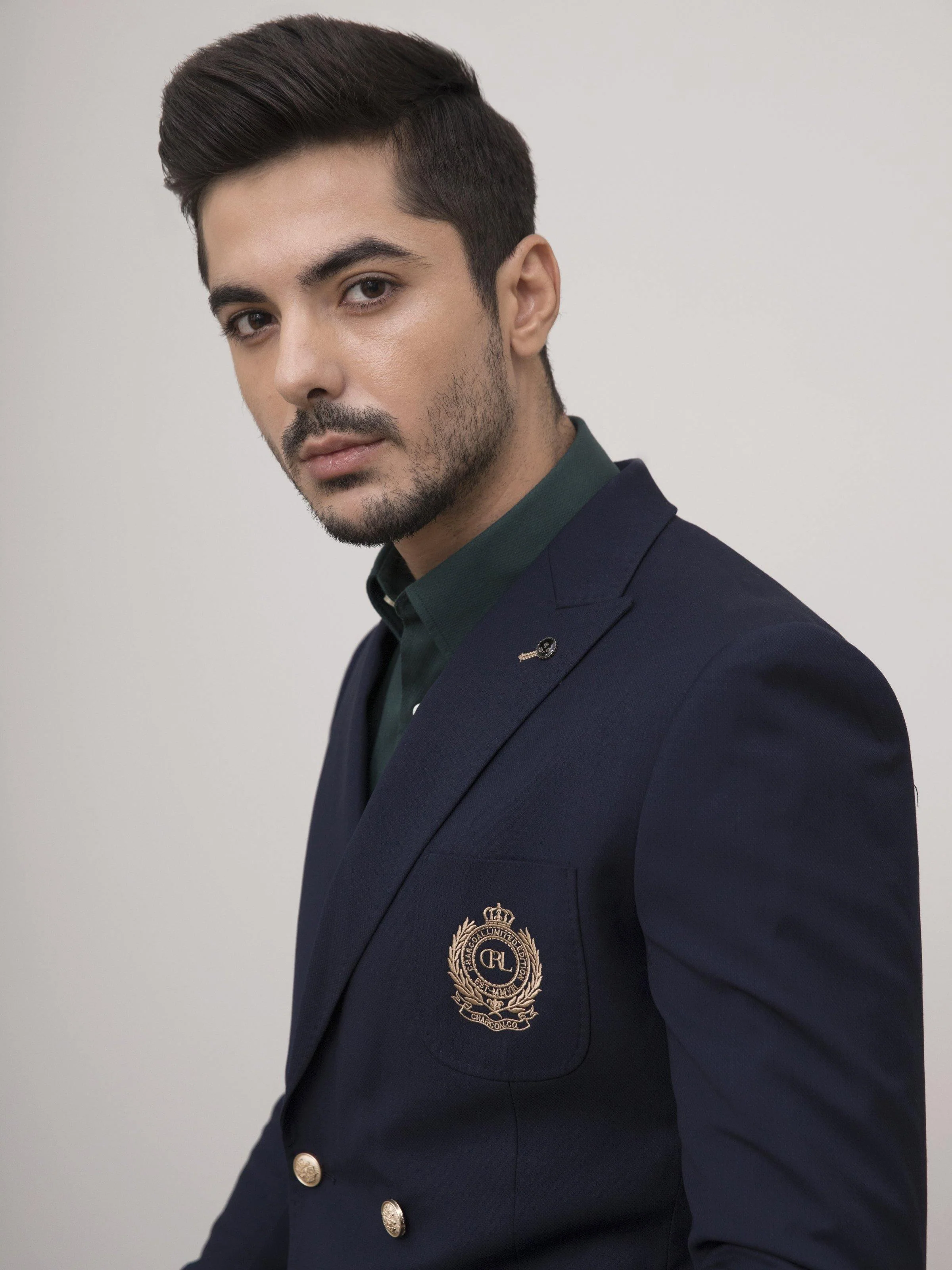 CASUAL COAT DOUBLE BREASTED SLIM FIT NAVY - Image 5