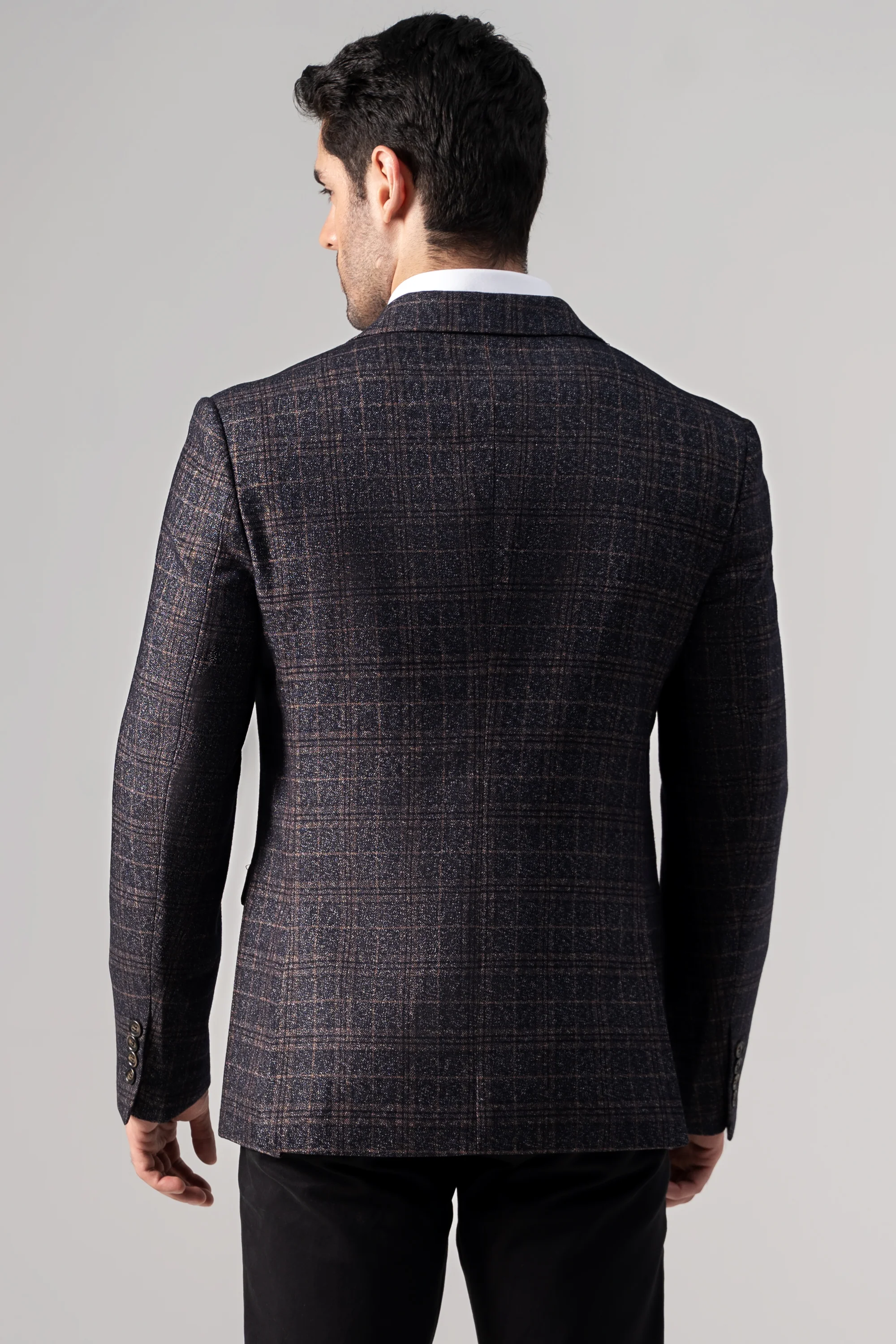 CASUAL COAT GREY KHAKI - Image 4