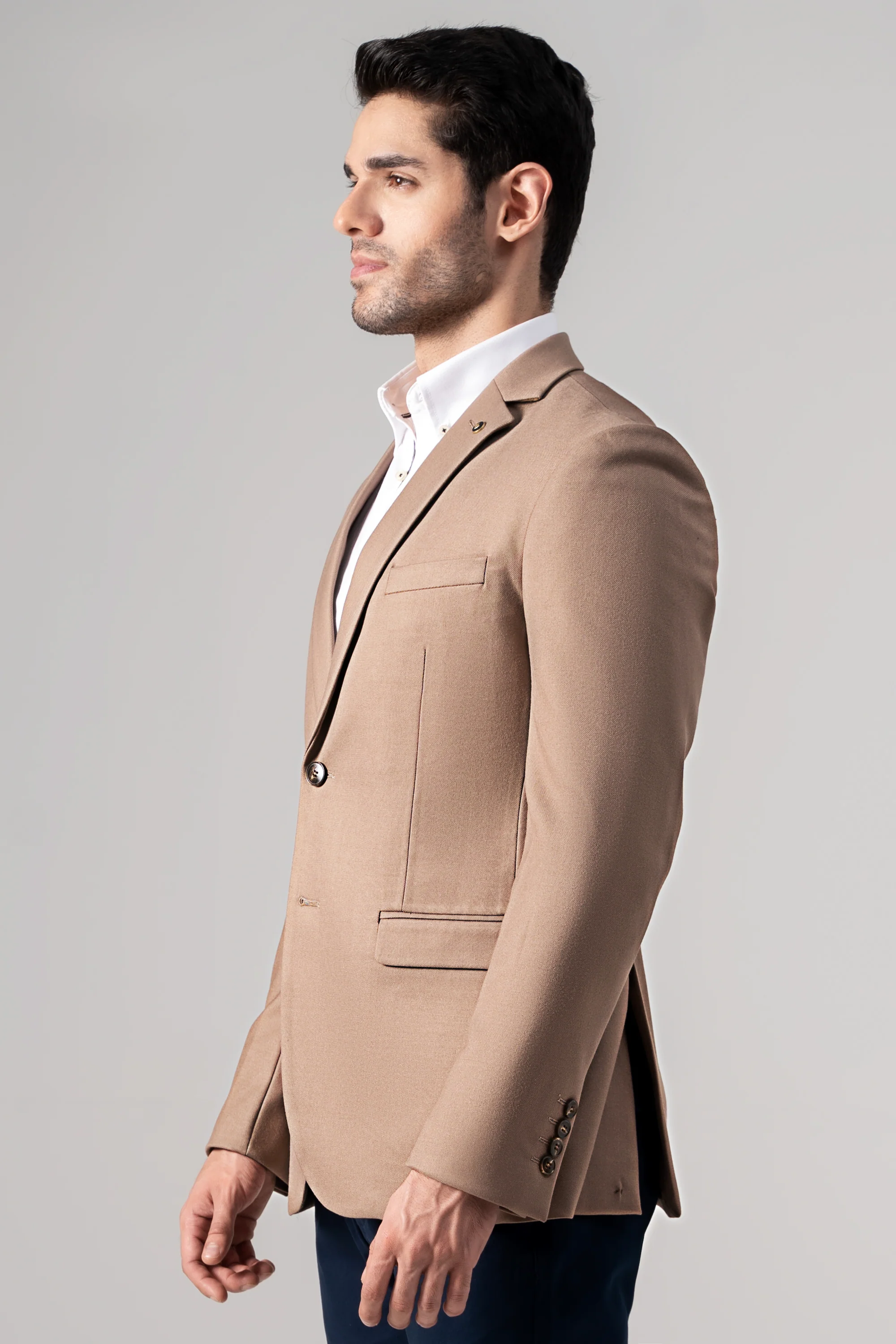 CASUAL COAT KHAKI - Image 3