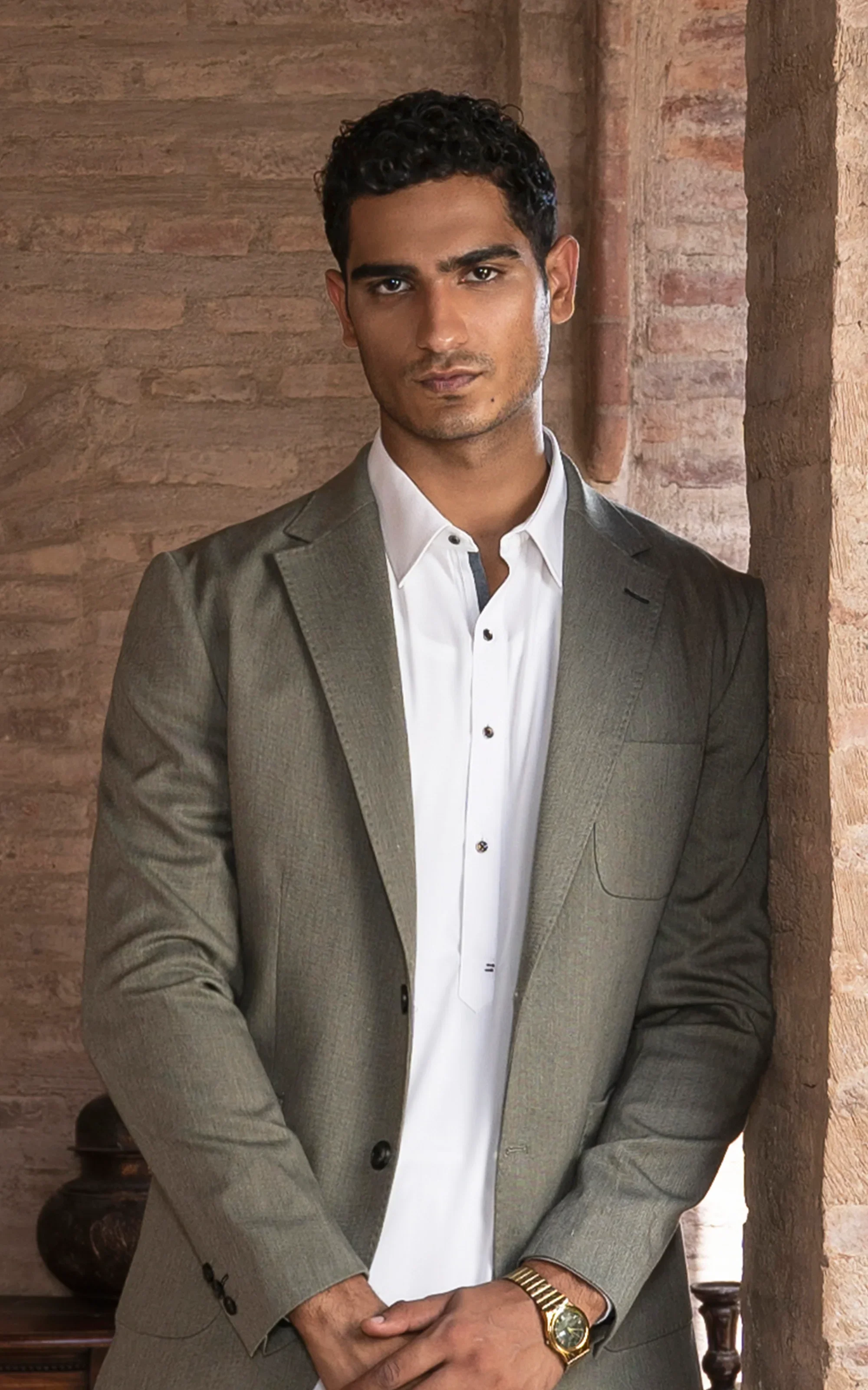 CASUAL COAT LIGHT OLIVE - Image 2
