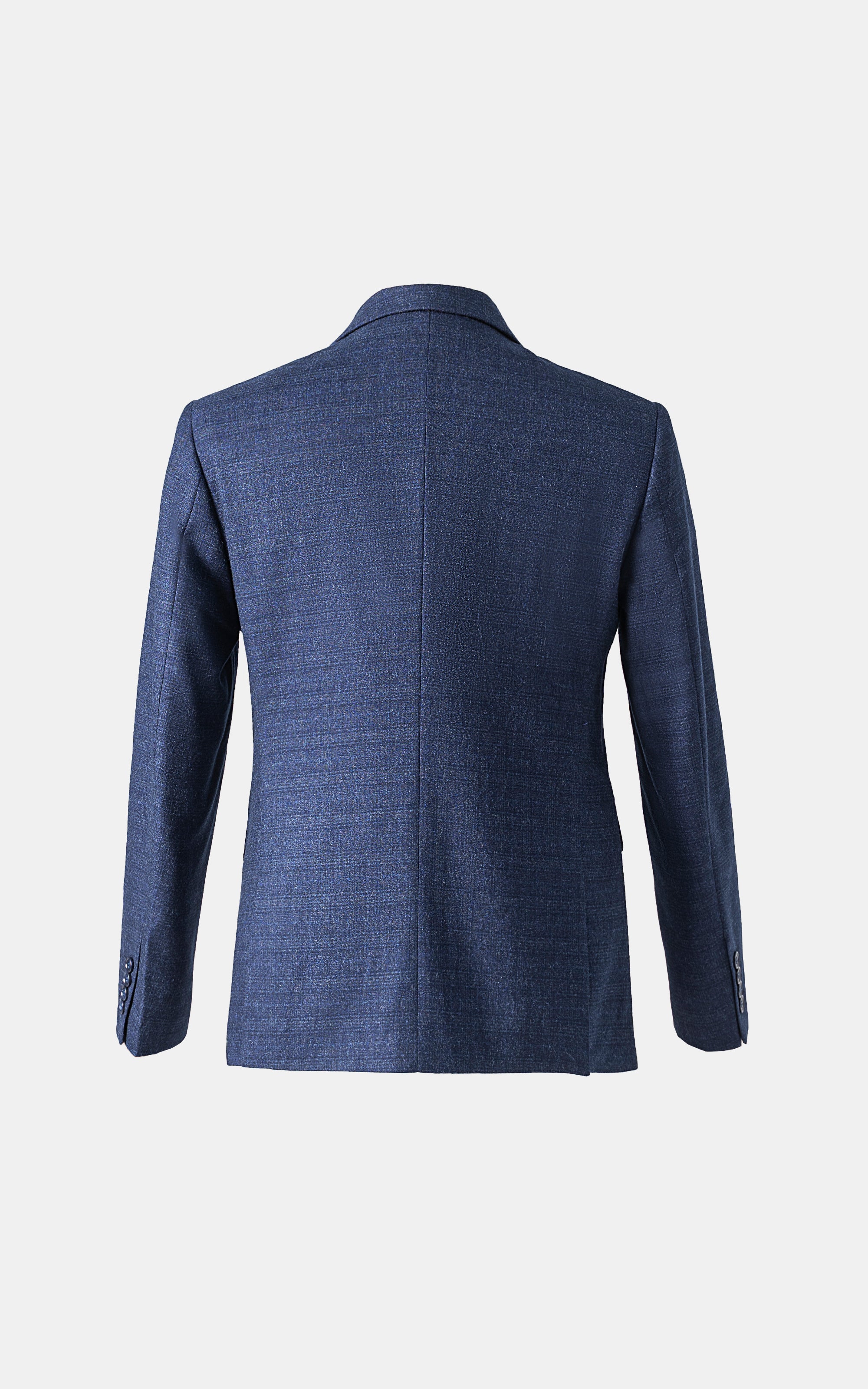 SELF CHECK CASUAL COAT NAVY - Image 3