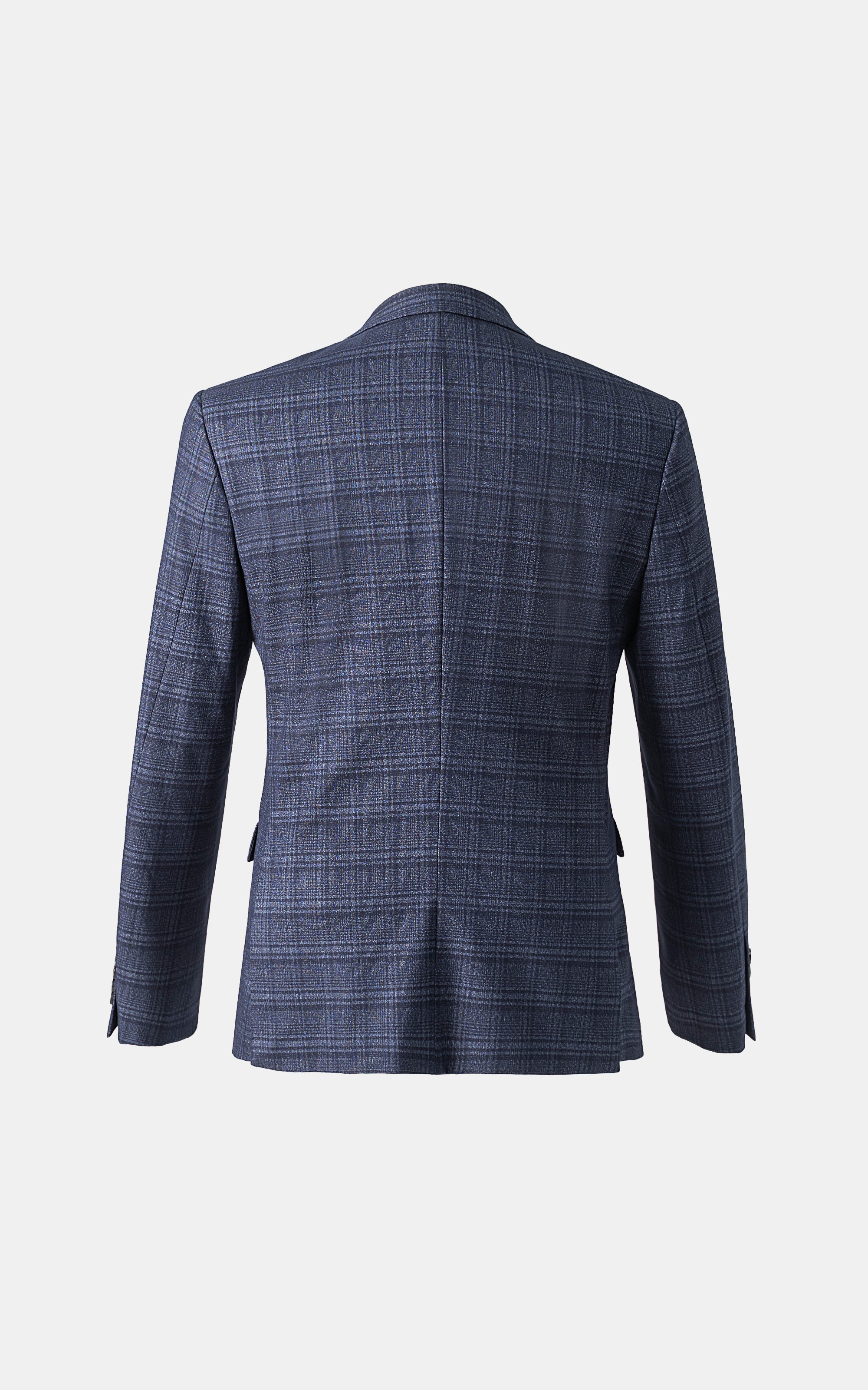 SINGLE BREASTED COAT NAVY BLUE - Image 3
