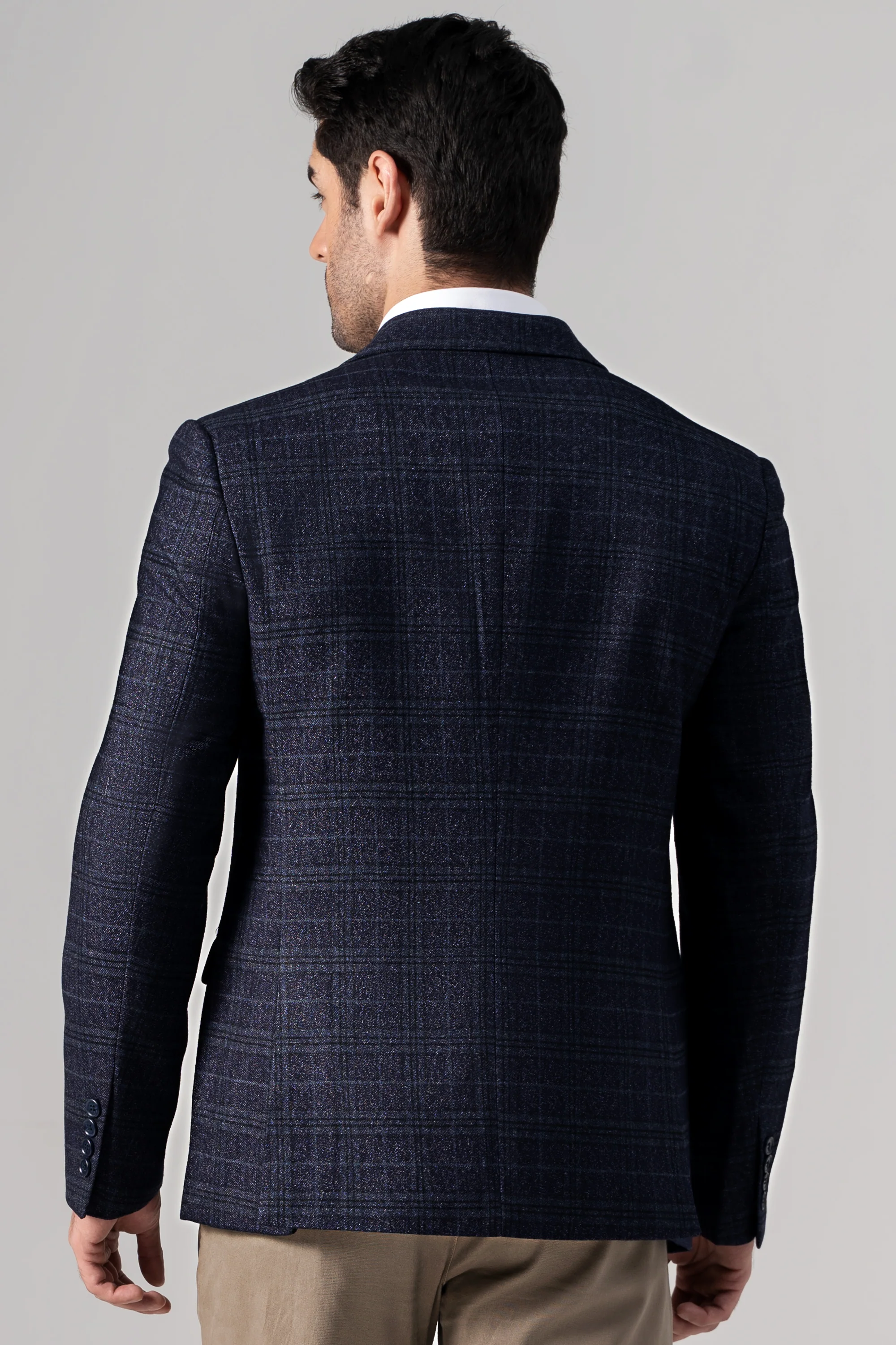 CASUAL COAT  NAVY GREY - Image 3