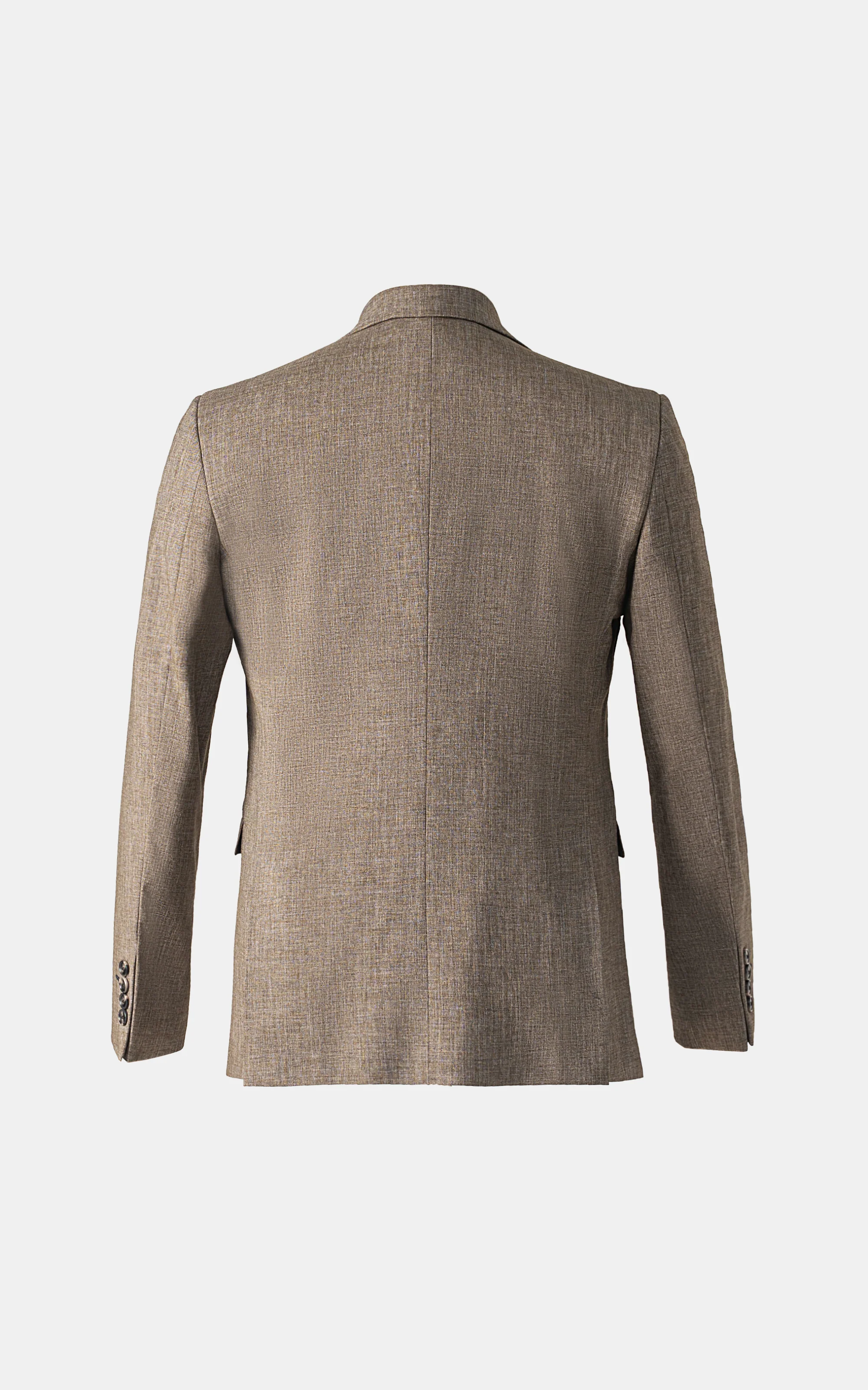 CASUAL COAT OLIVE MELANGE - Image 3