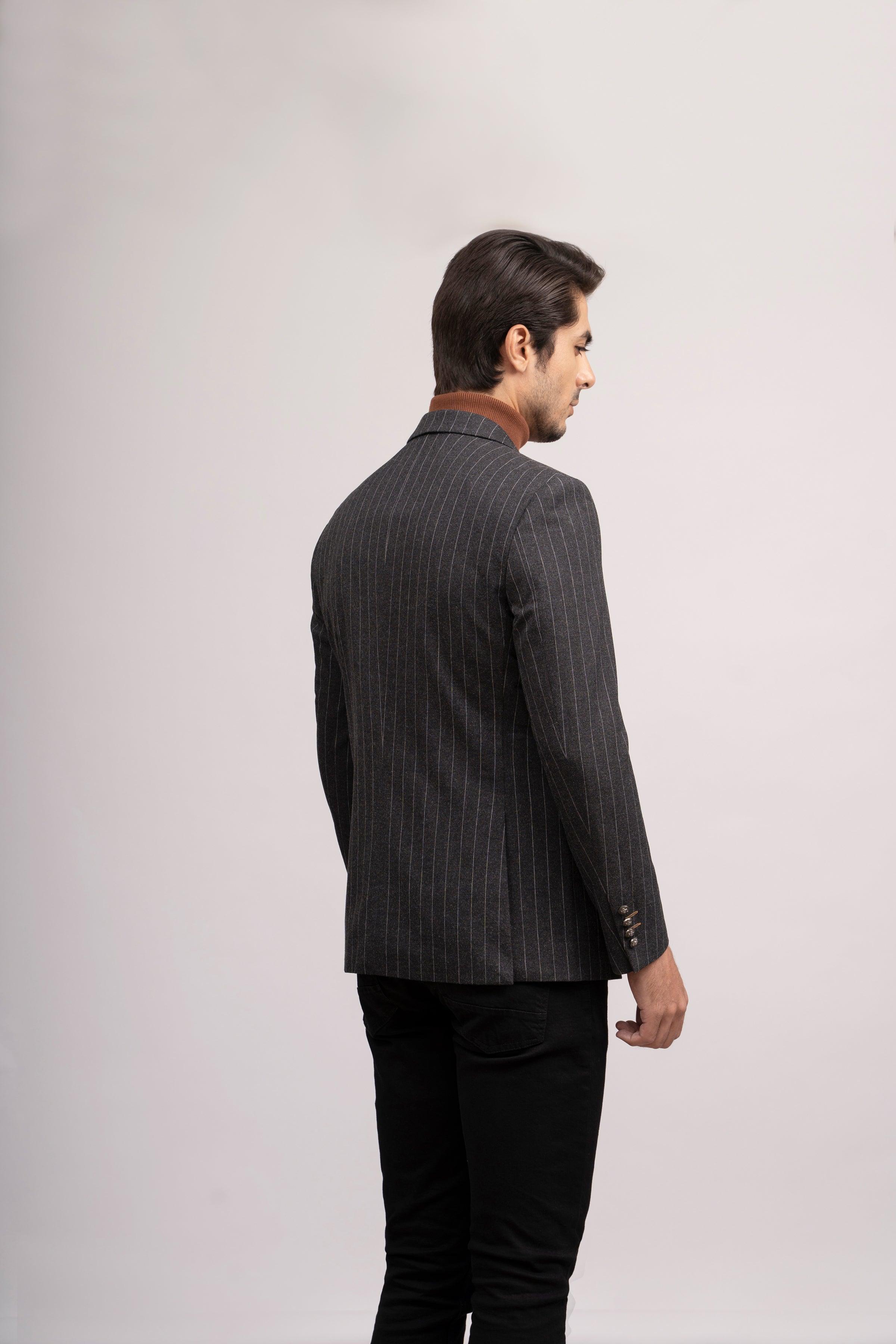 CASUAL COAT SLIM FIT BLACK - Image 5