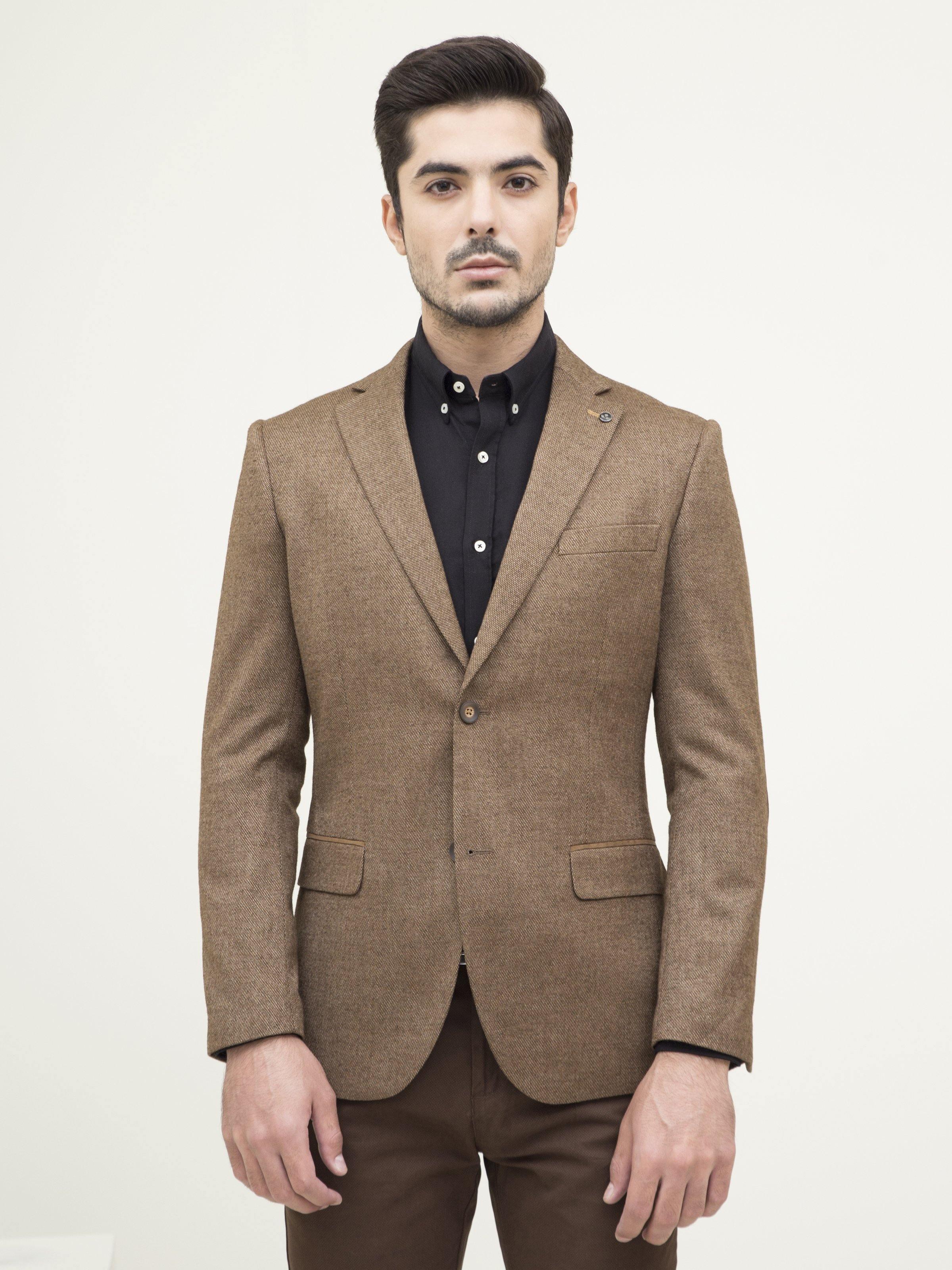 CASUAL COAT SLIM FIT BROWN - Image 2
