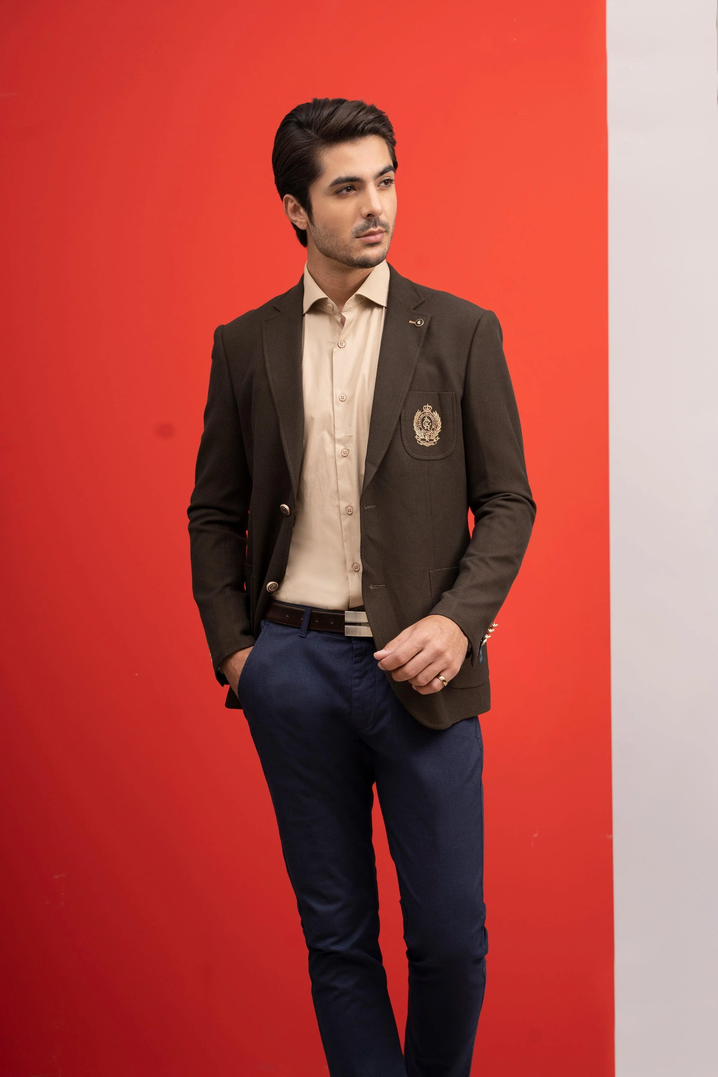 CASUAL COAT SLIM FIT GREEN - Image 2