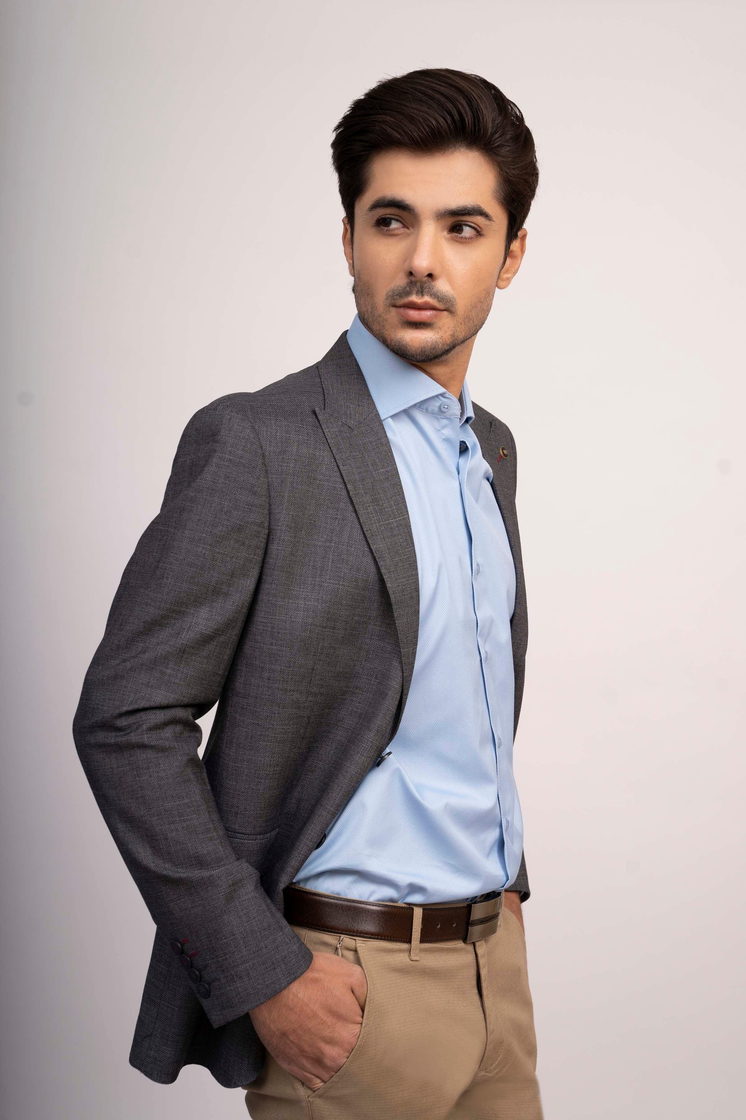 CASUAL COAT SLIM FIT GREY - Image 4