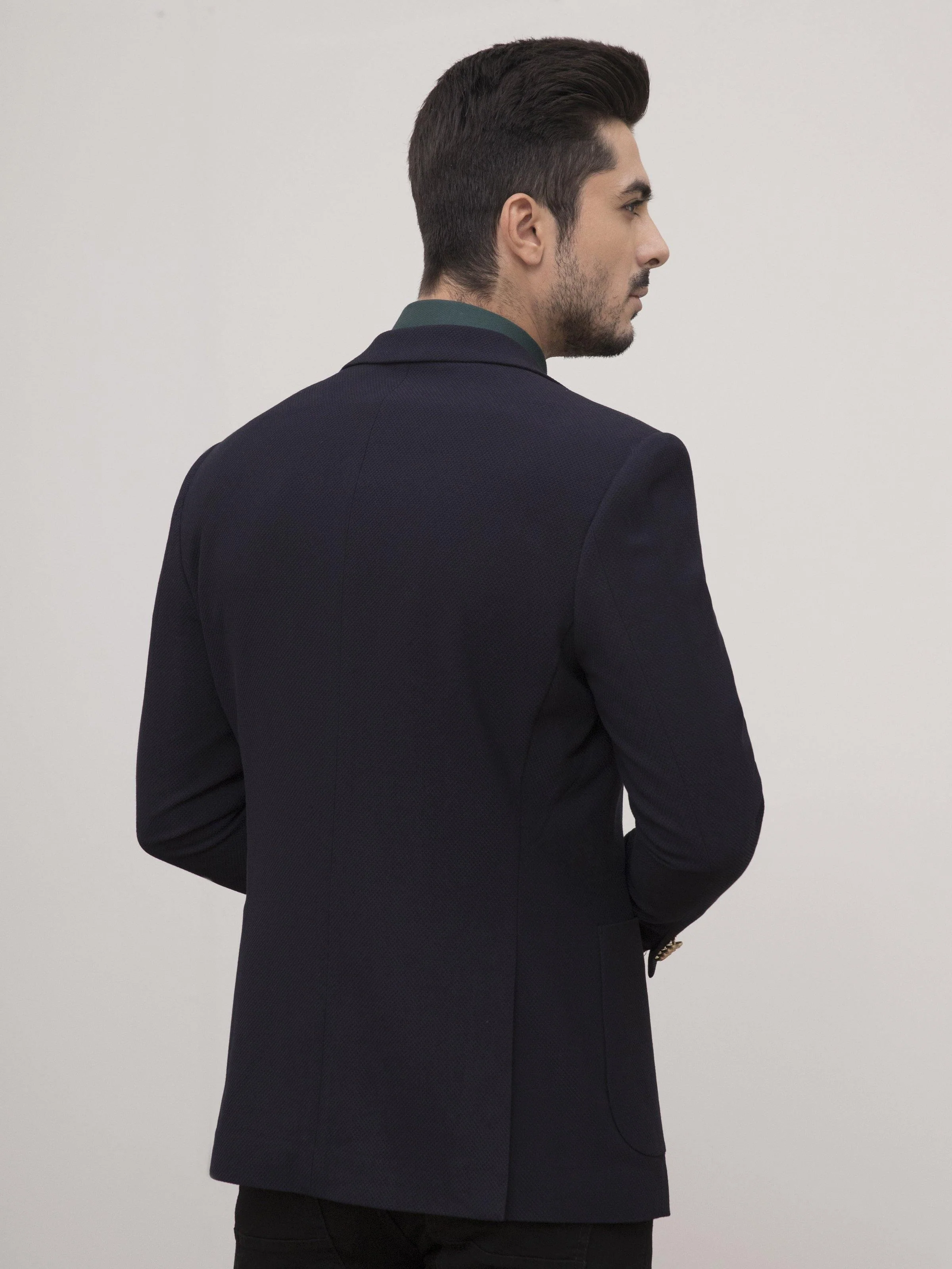 CASUAL COAT SLIM FIT NAVY - Image 3