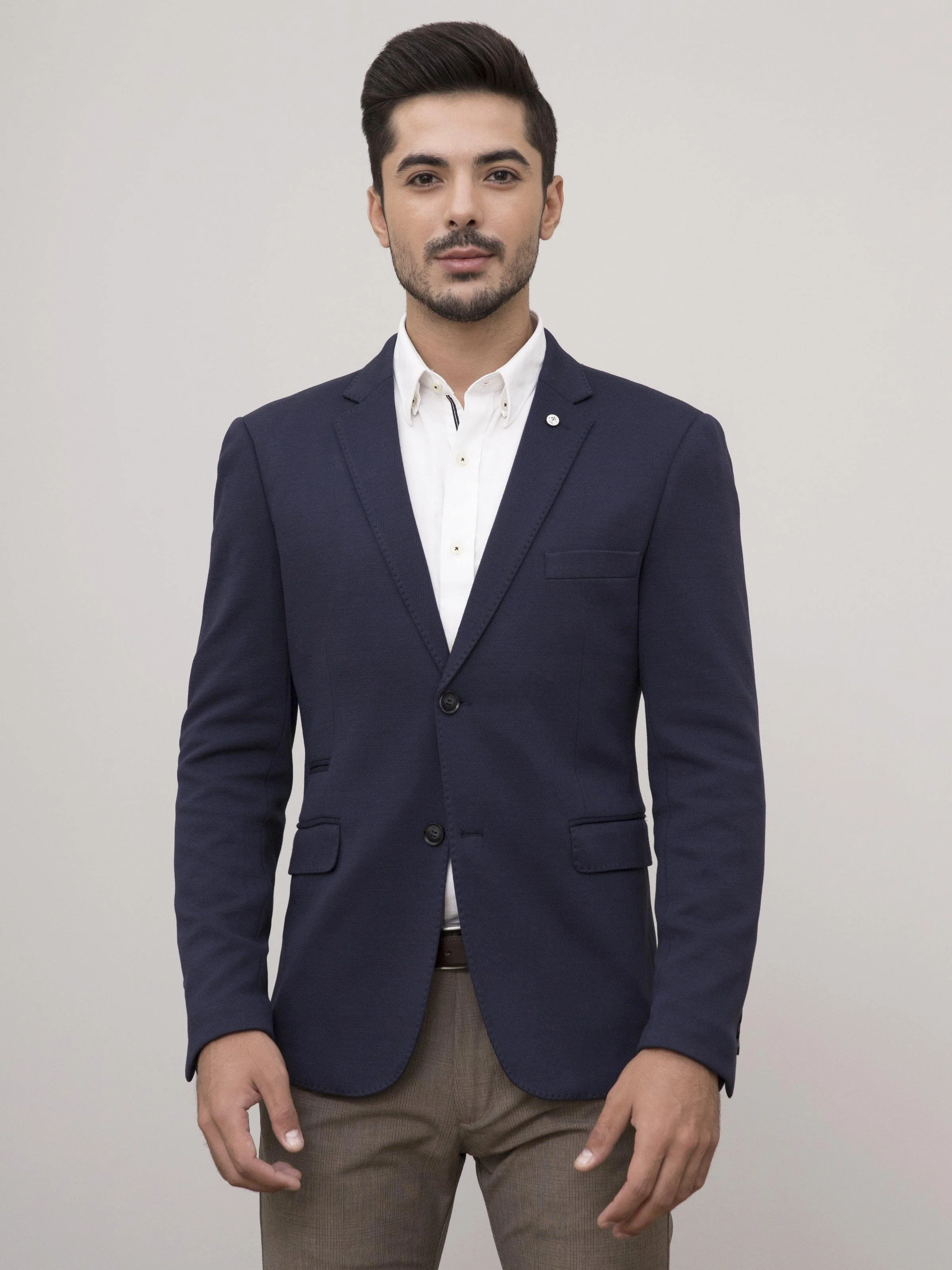 CASUAL COAT SLIM FIT NAVY - Image 3