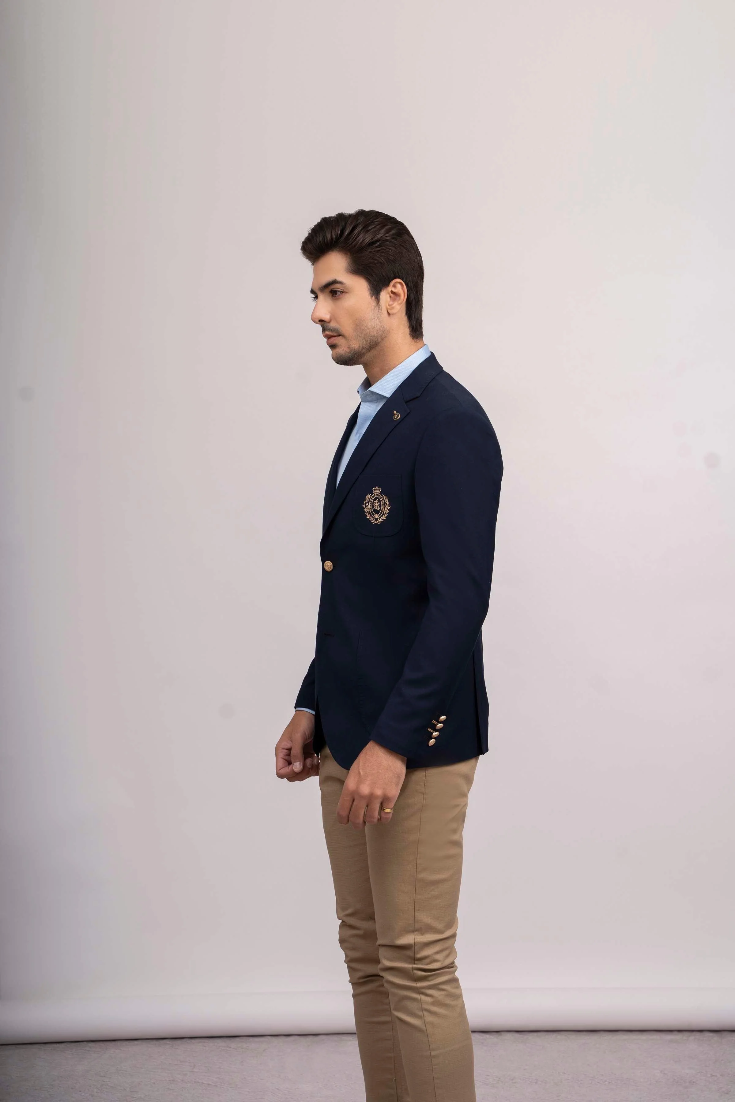 CASUAL COAT SLIM FIT NAVY - Image 3