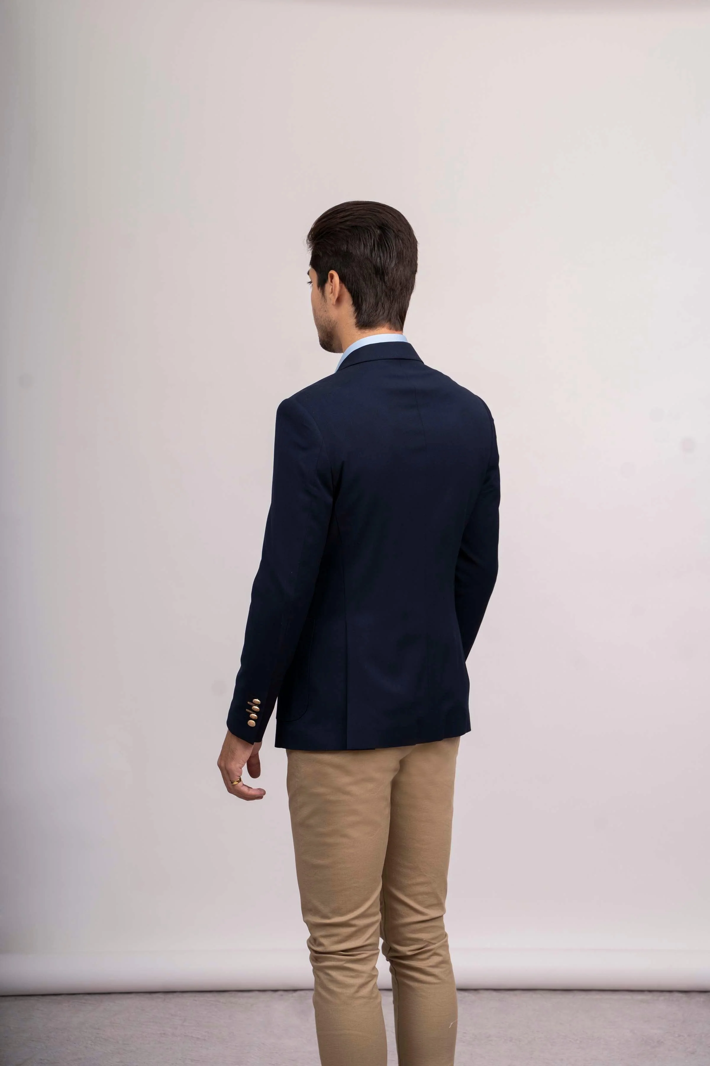 CASUAL COAT SLIM FIT NAVY - Image 4