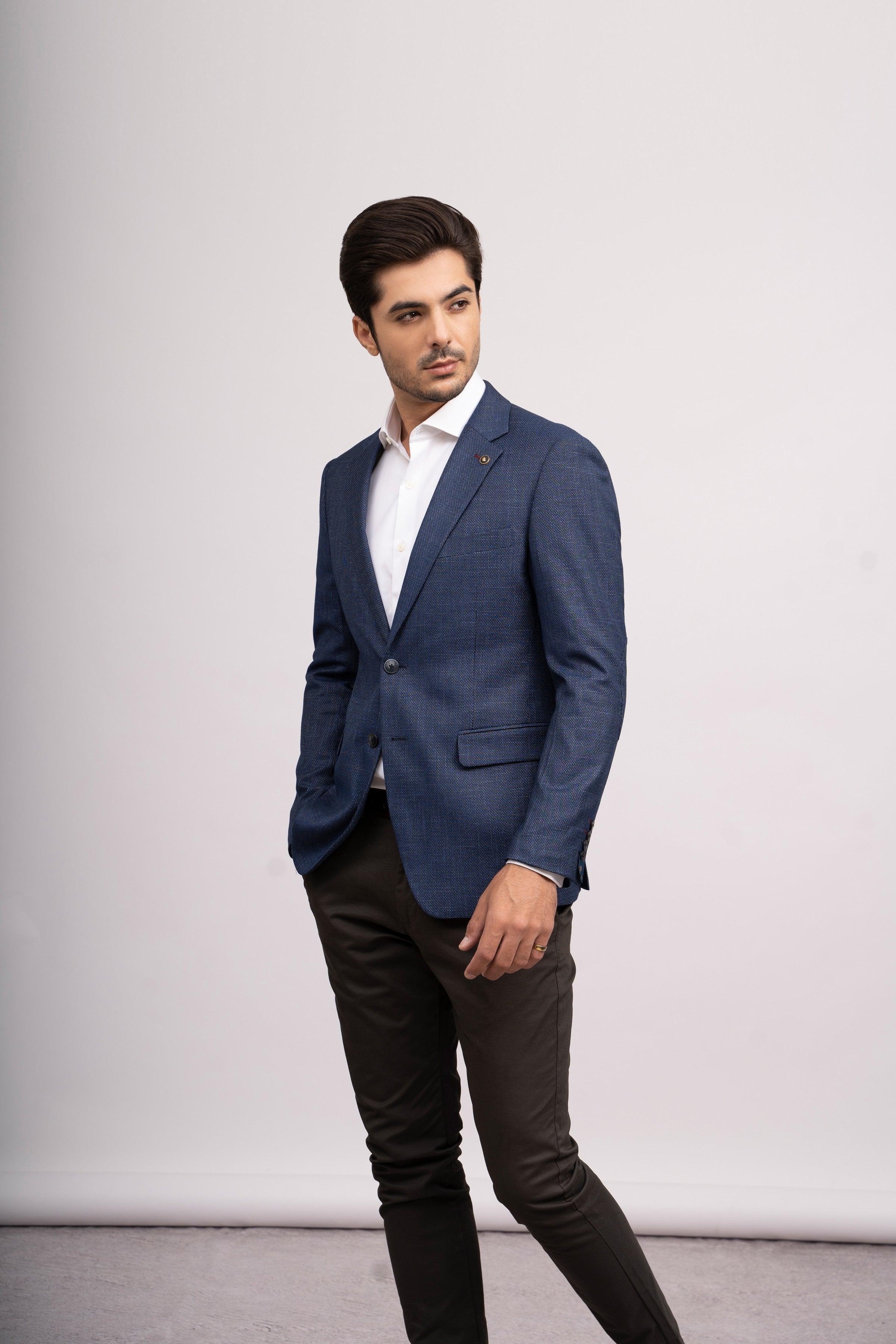 CASUAL COAT SLIM FIT NAVY BLUE - Image 3