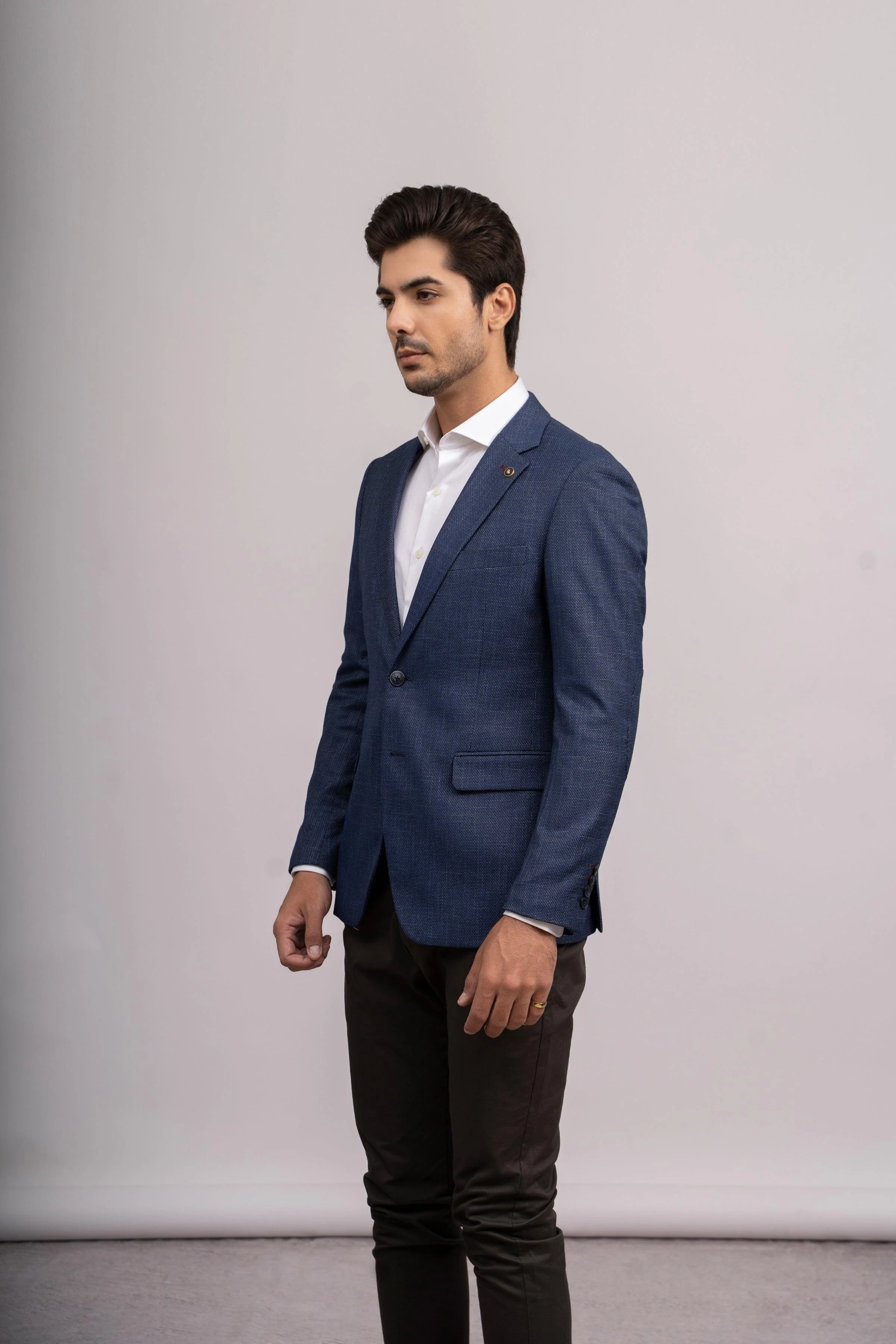 CASUAL COAT SLIM FIT NAVY BLUE - Image 5