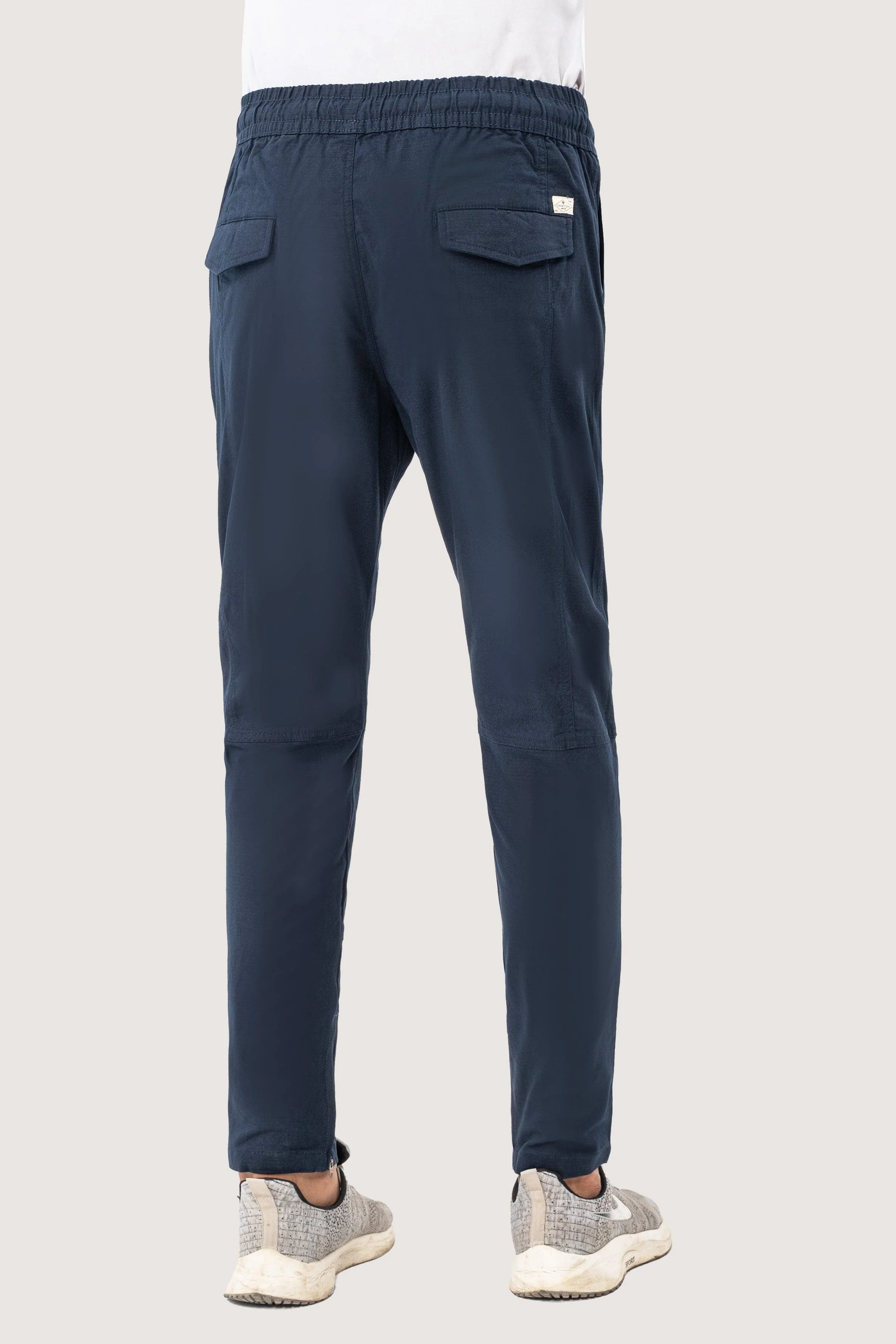 CASUAL RIPSTOP TROUSER  NAVY - Image 3