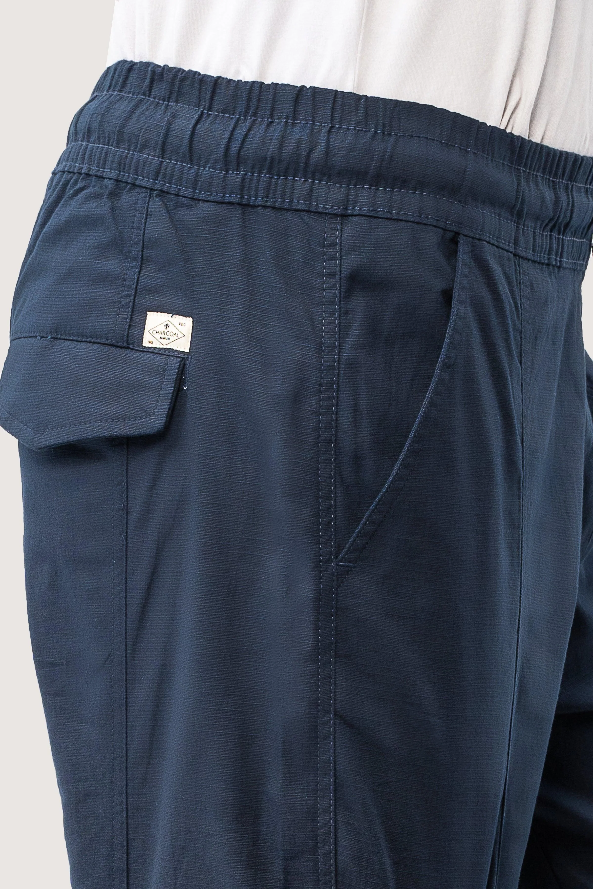 CASUAL RIPSTOP TROUSER  NAVY - Image 4