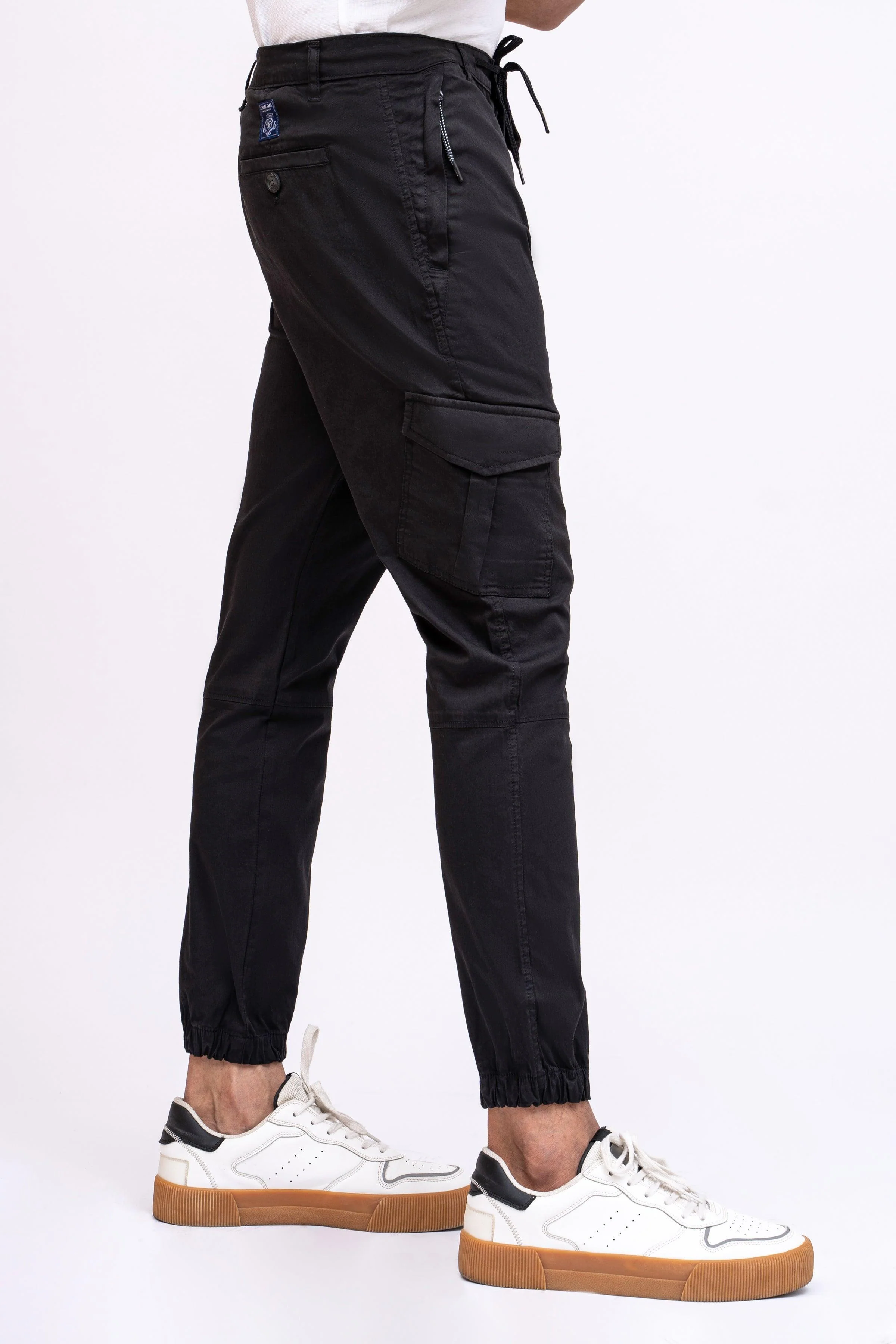 CASUAL JOGAR TROUSER JET BLACK - Image 3