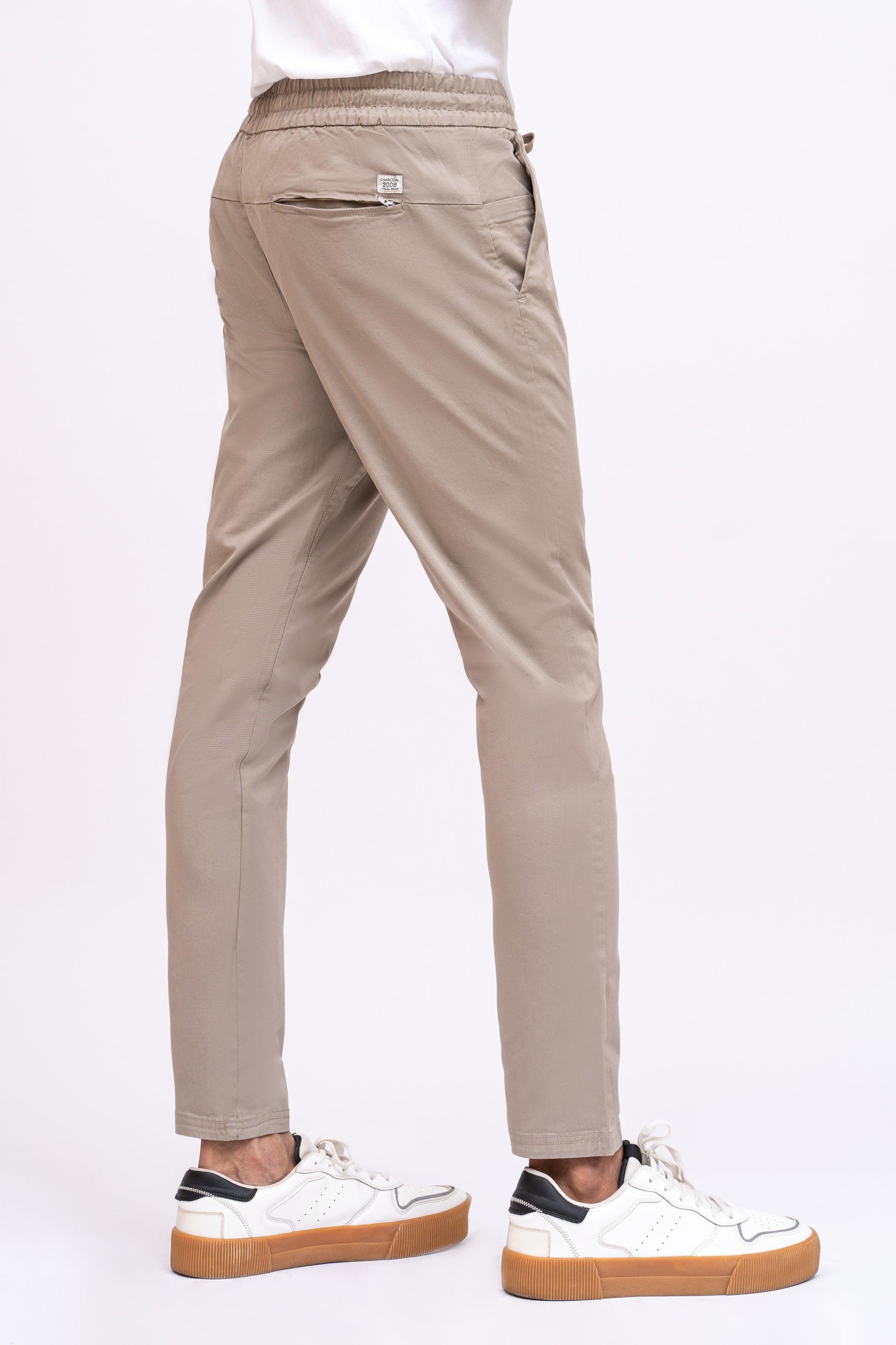 CASUAL JOGAR TROUSER KHAKI - Image 2
