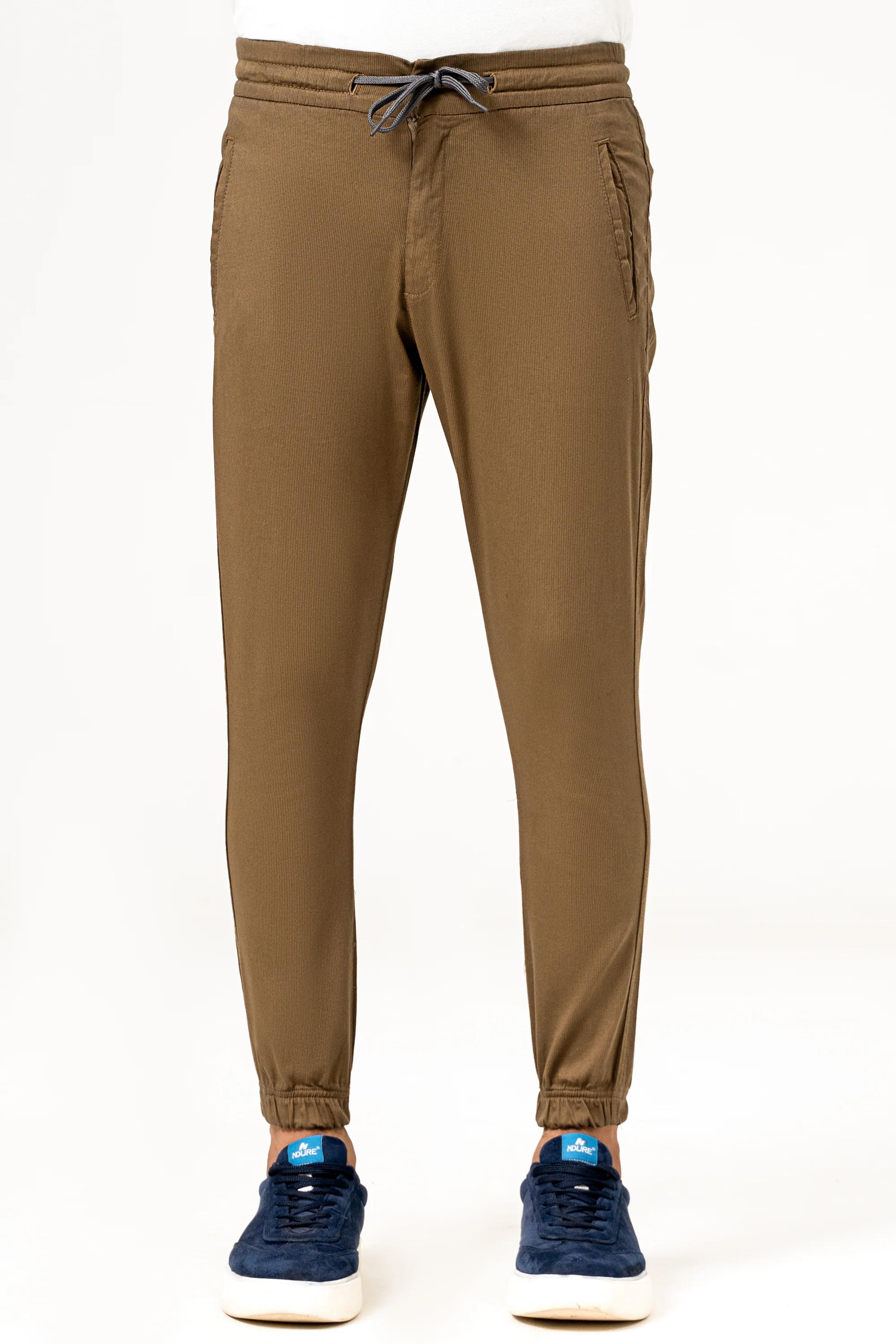 CASUAL JOGGER TROUSER  KHAKI - Image 2