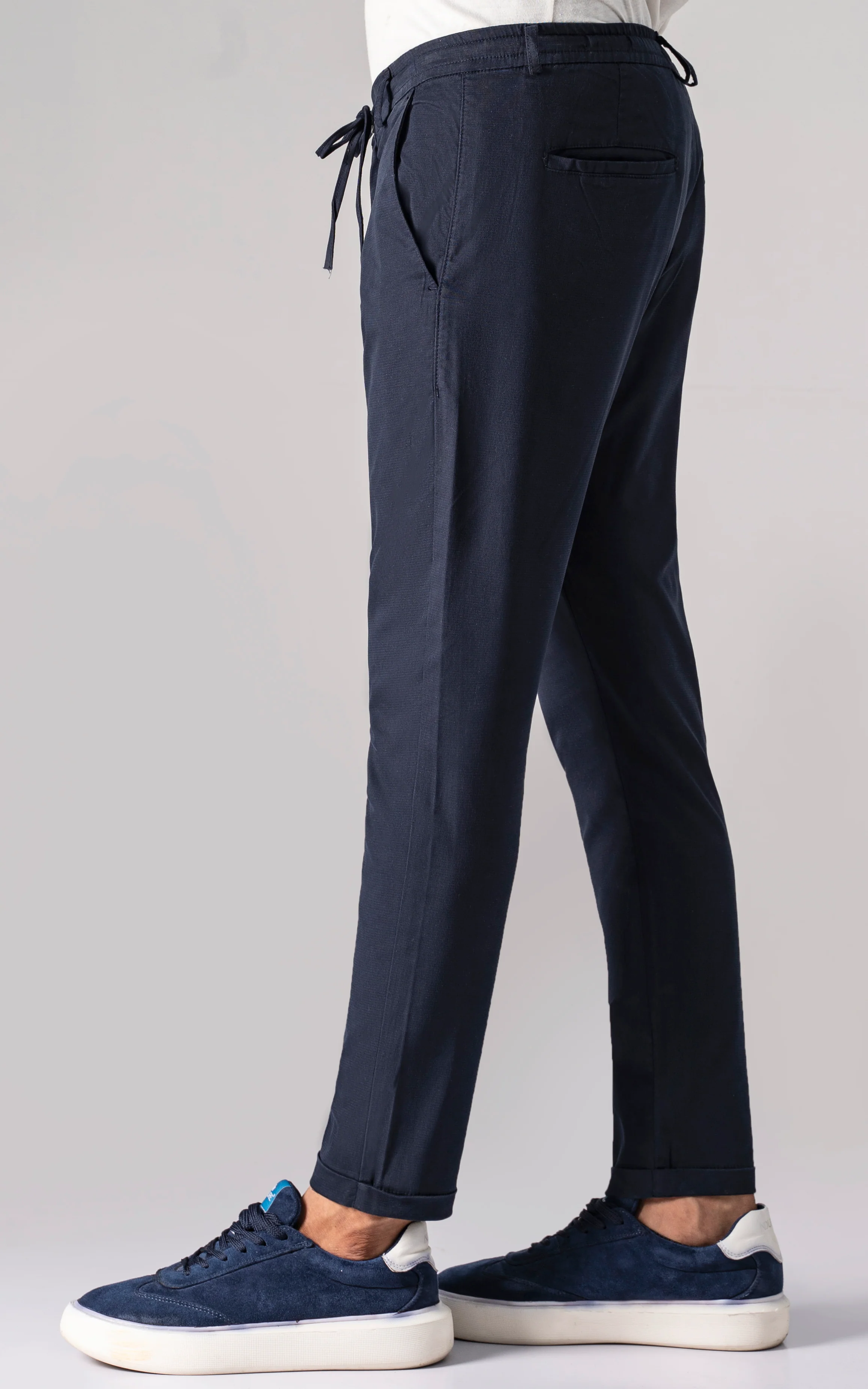 CASUAL JOGGER TROUSER NAVY