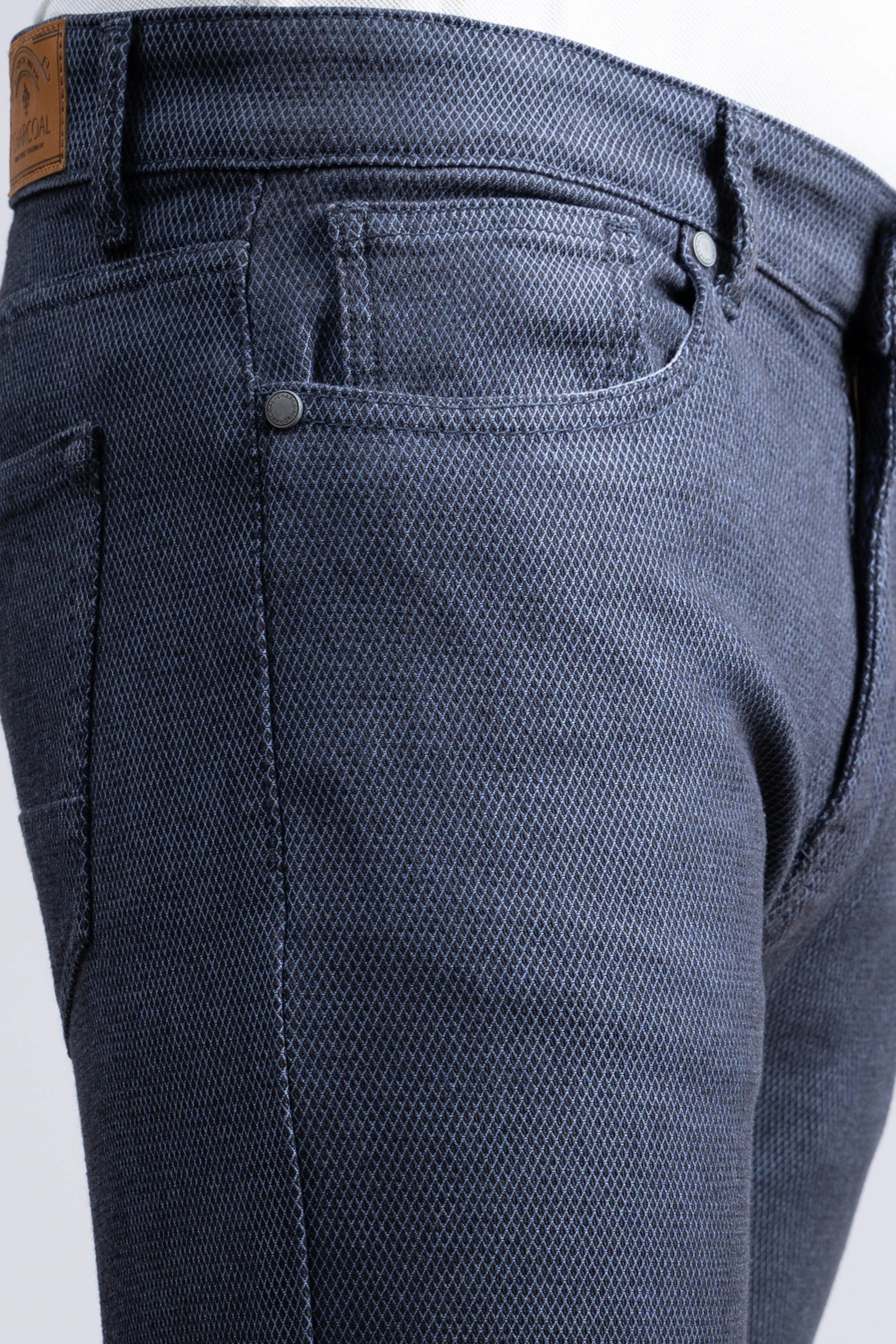 CASUAL PANT 5 POCKET NAVY - Image 5