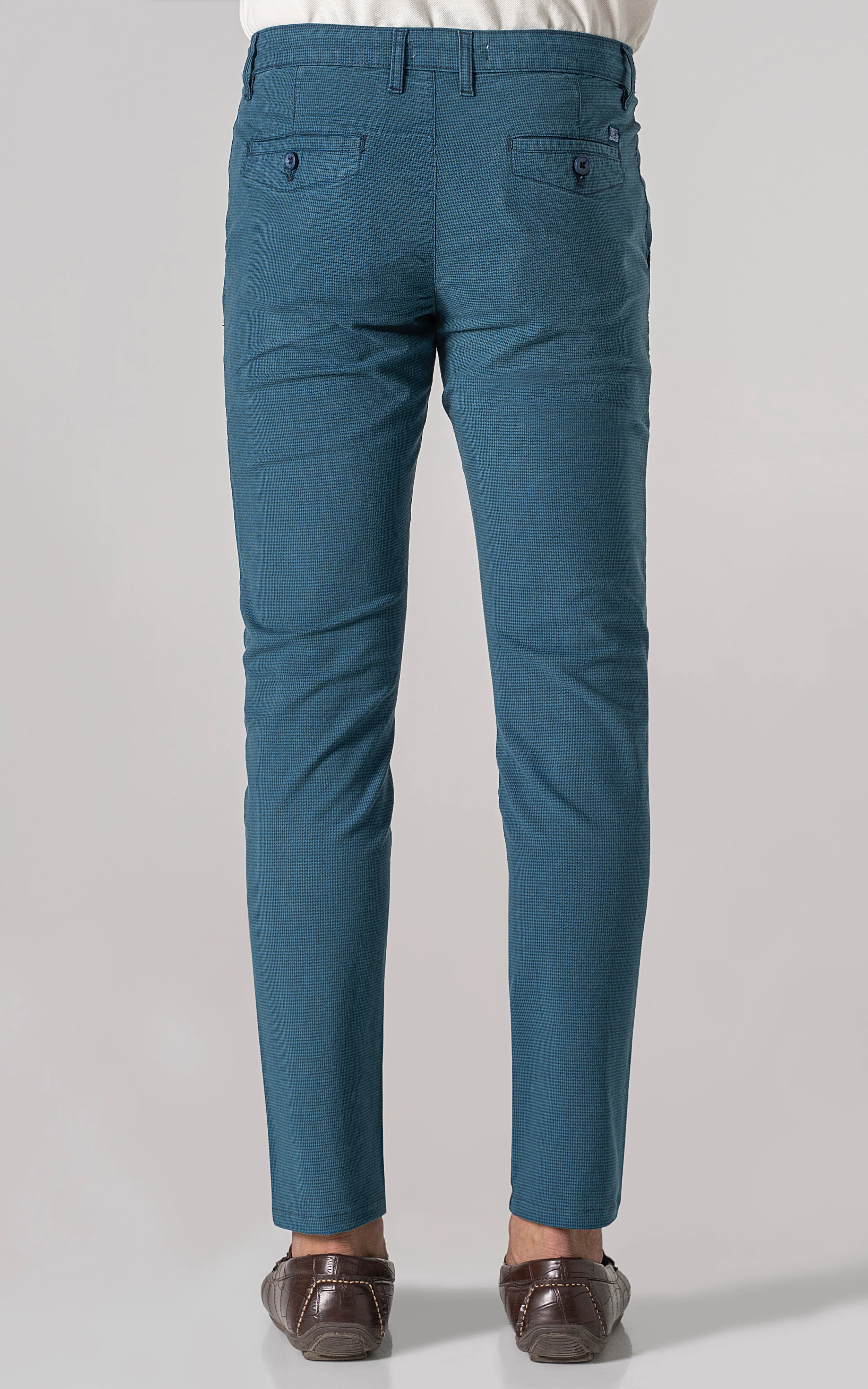 CASUAL PANT BLUE BLACK - Image 3
